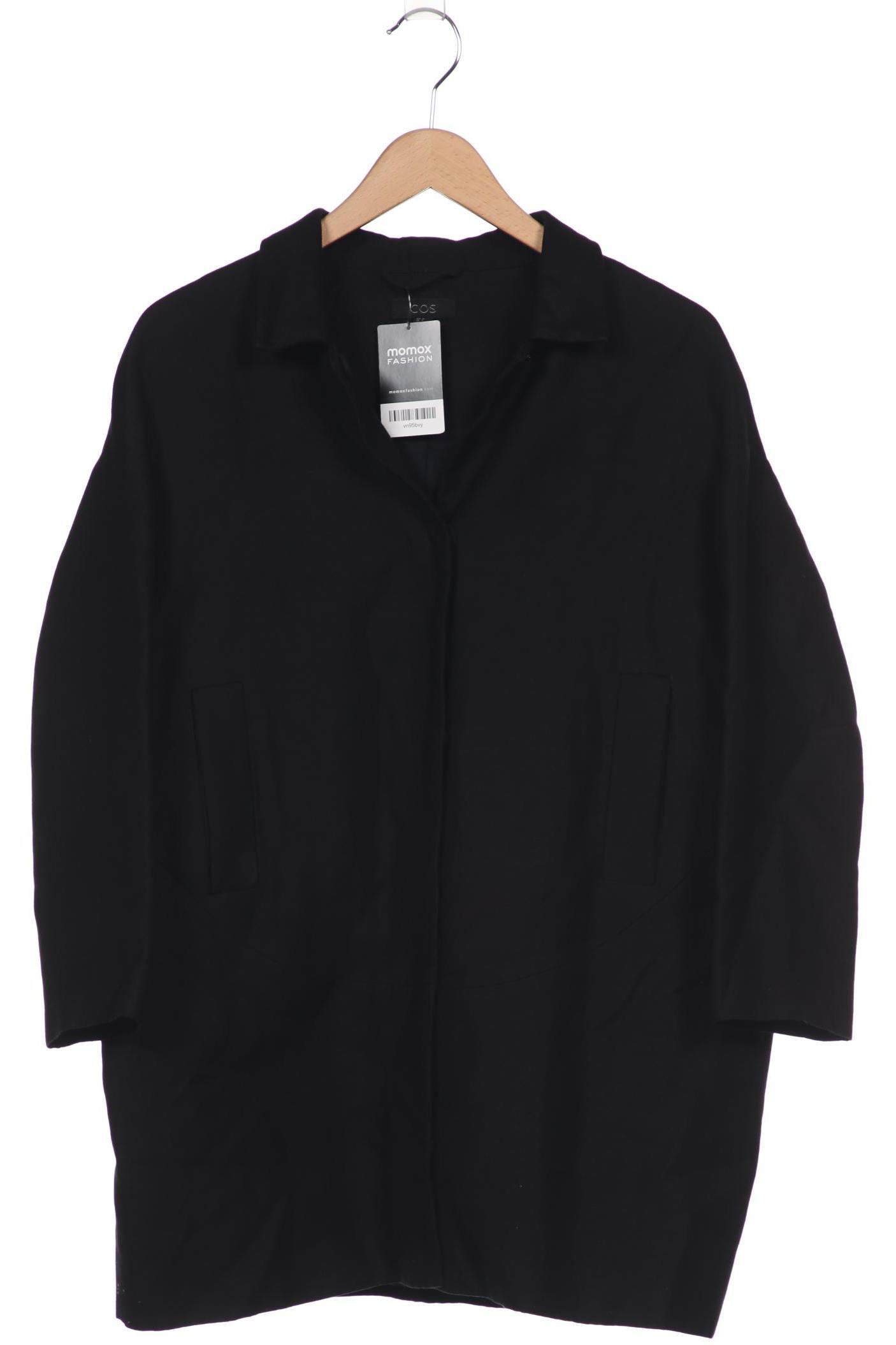 

COS Damen Mantel, schwarz