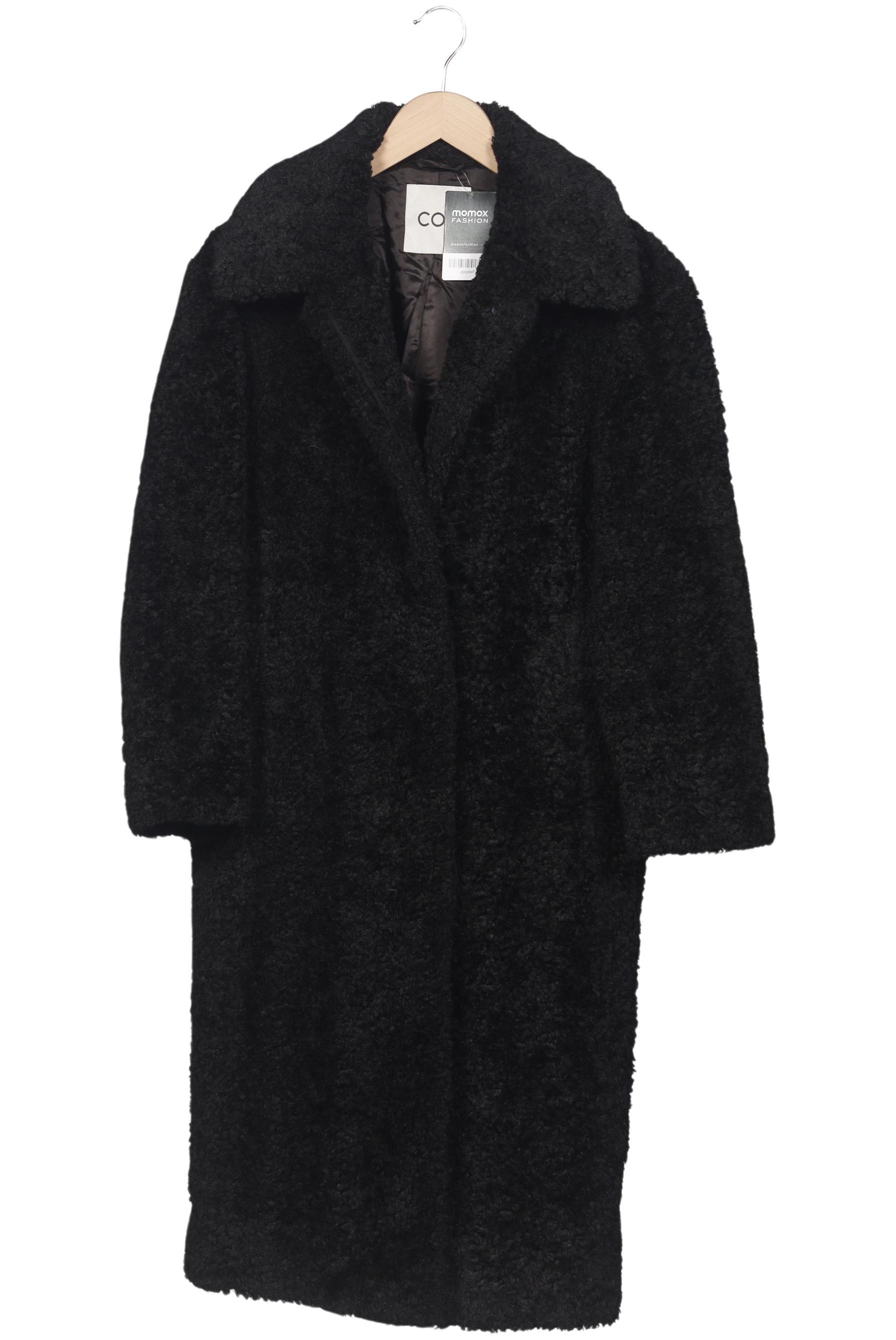 

COS Damen Mantel, schwarz, Gr. 34