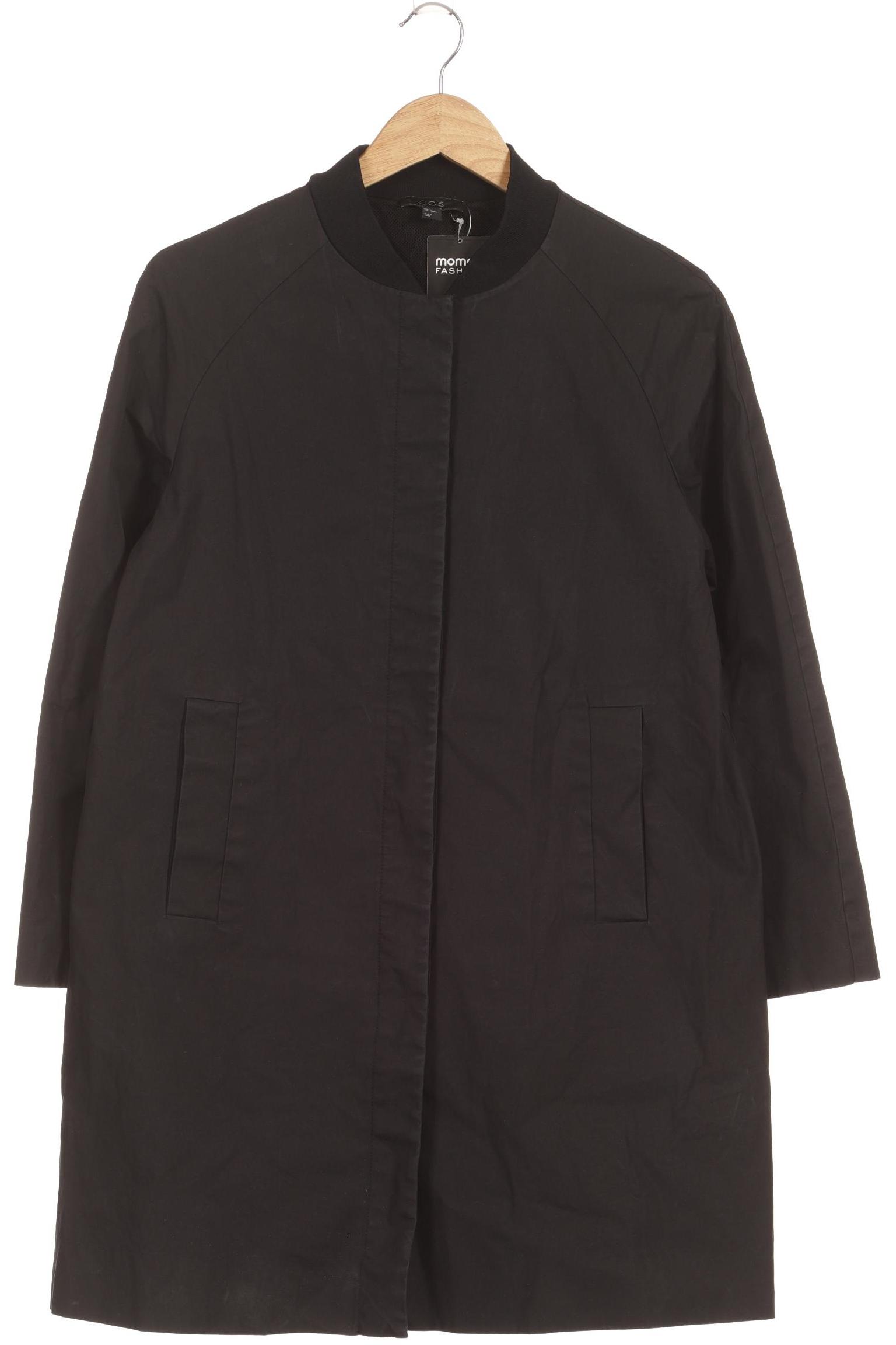 

COS Damen Mantel, schwarz, Gr. 36