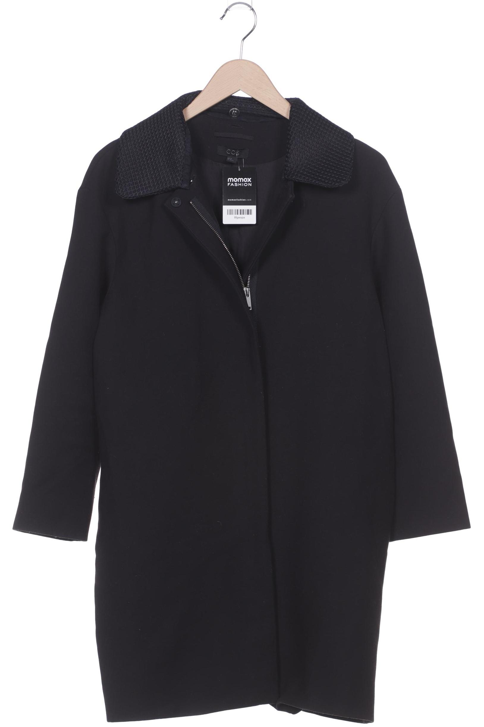 

COS Damen Mantel, schwarz, Gr. 38