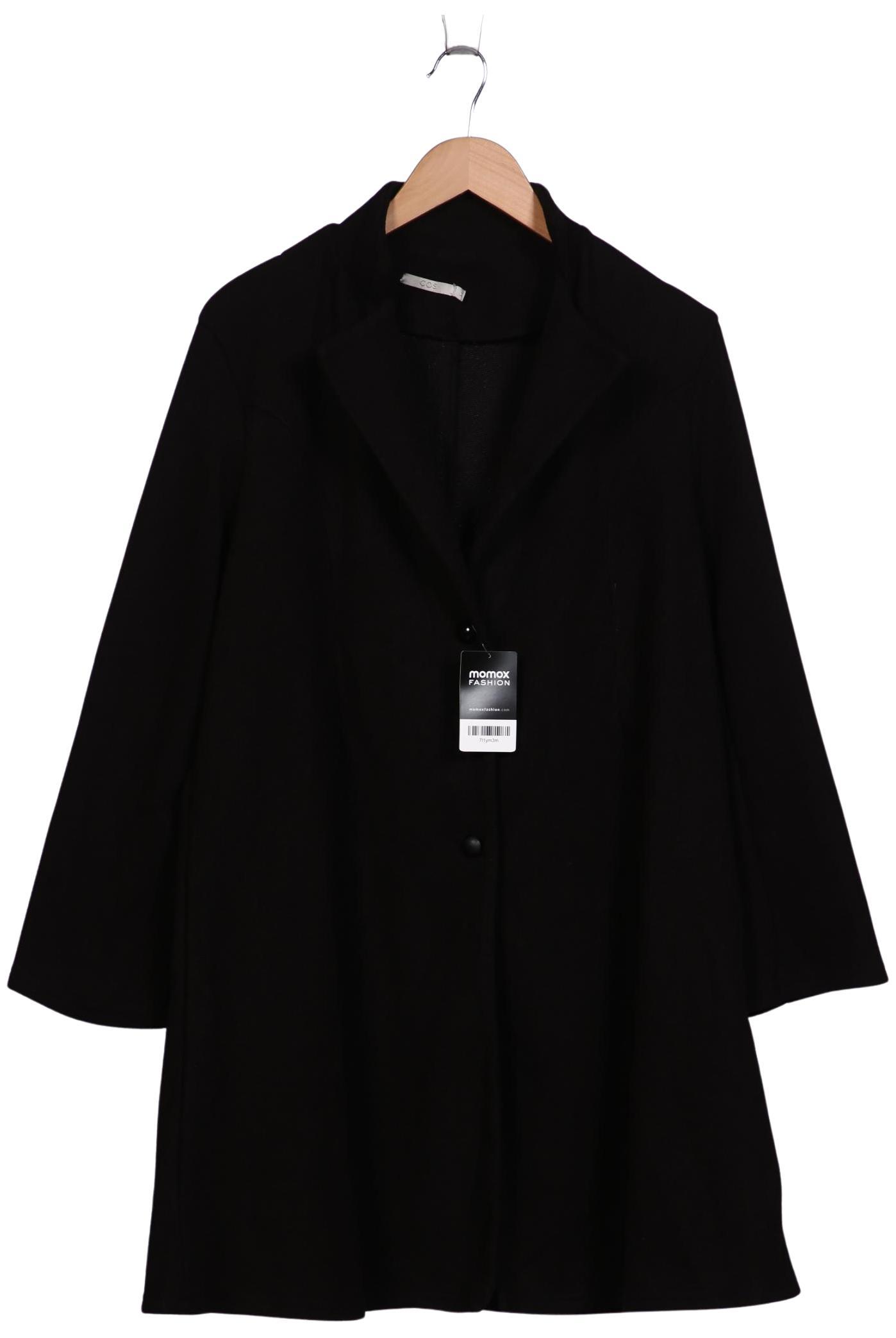 

COS Damen Mantel, schwarz, Gr. 38