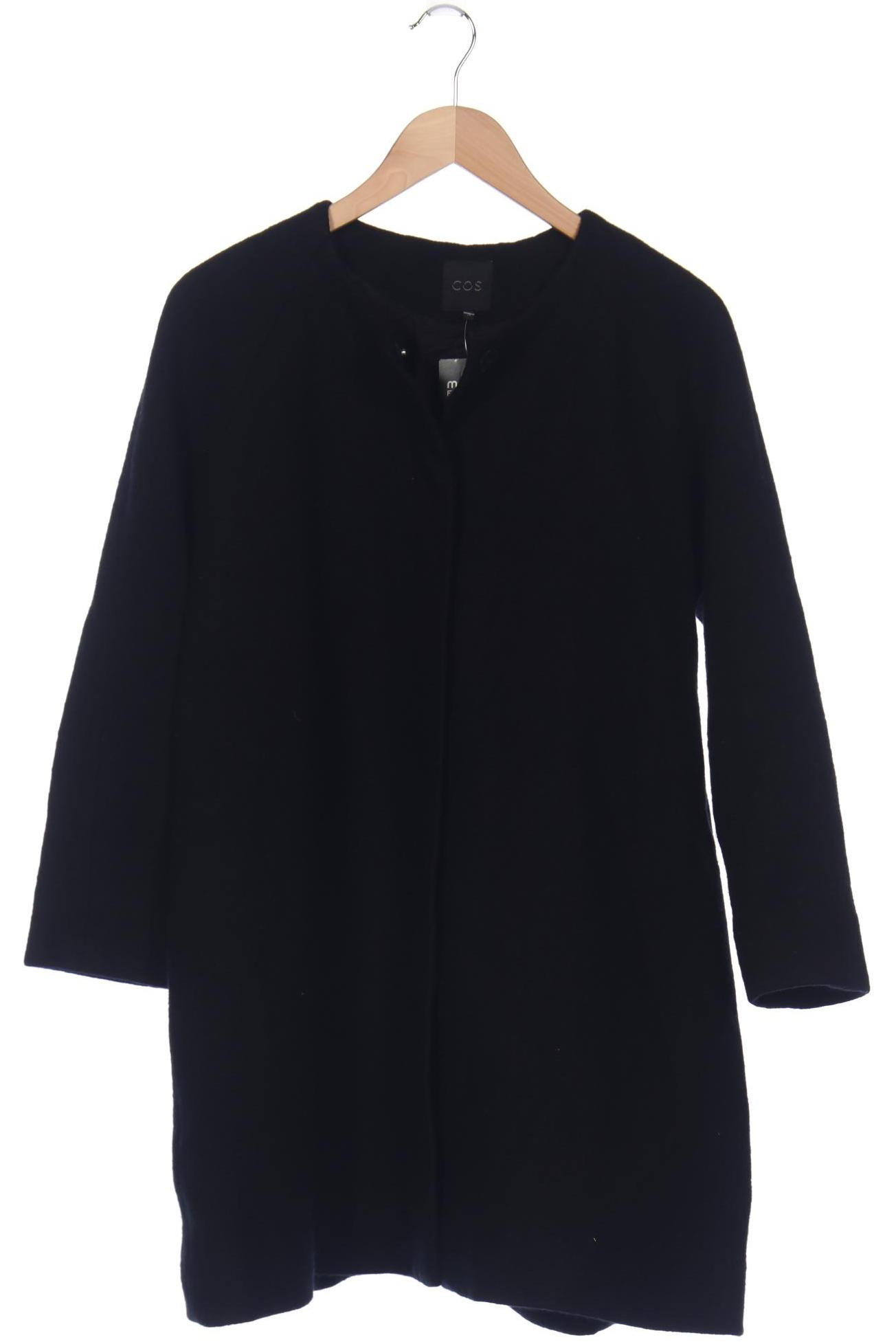 

COS Damen Mantel, schwarz, Gr. 38