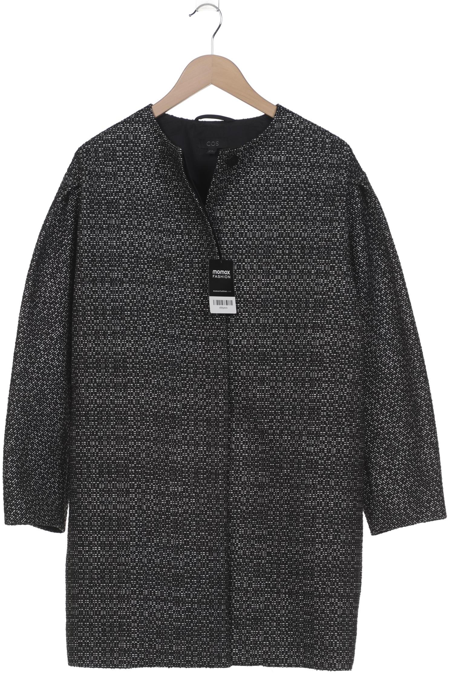 

COS Damen Mantel, schwarz, Gr. 40