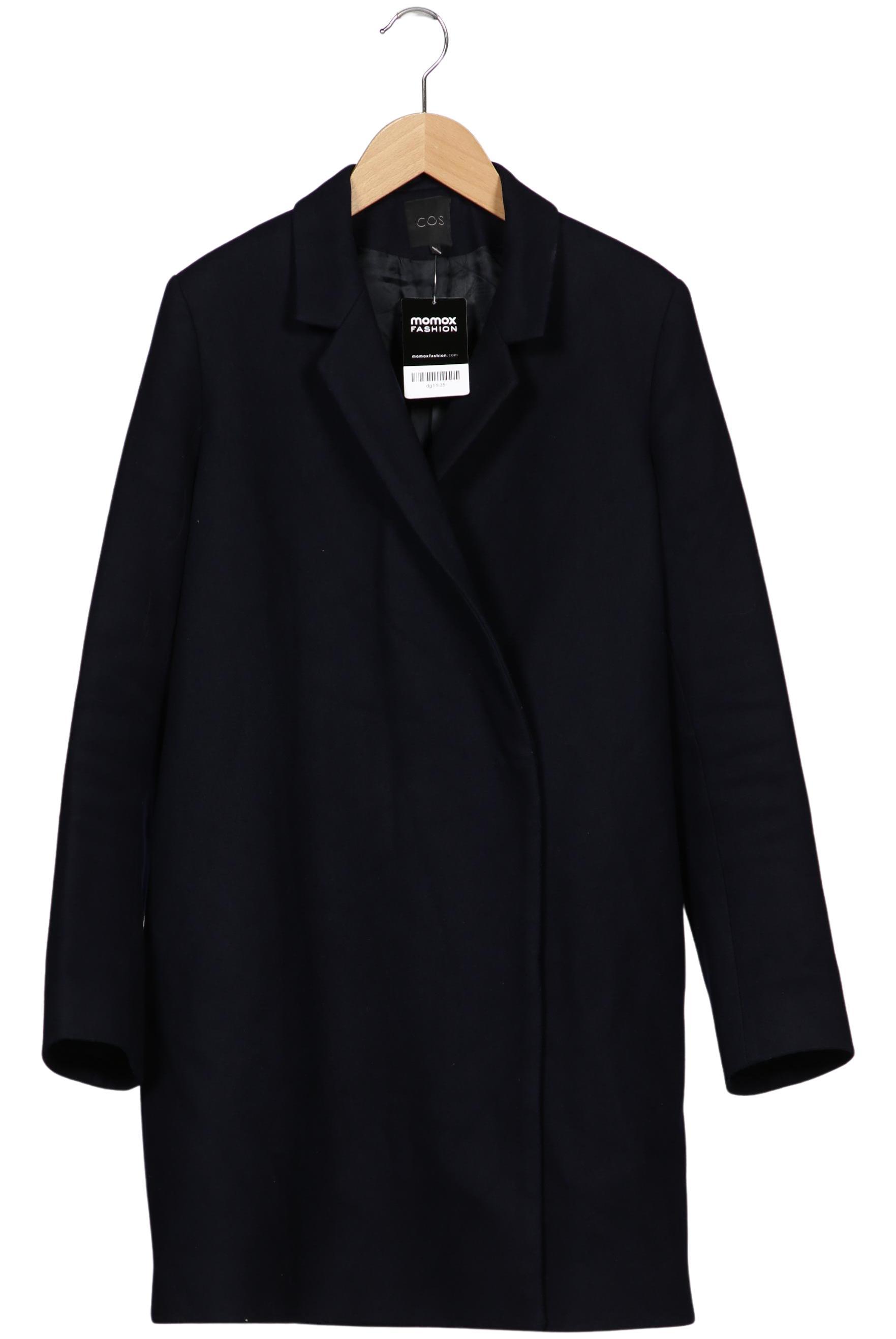 

COS Damen Mantel, marineblau, Gr. 38