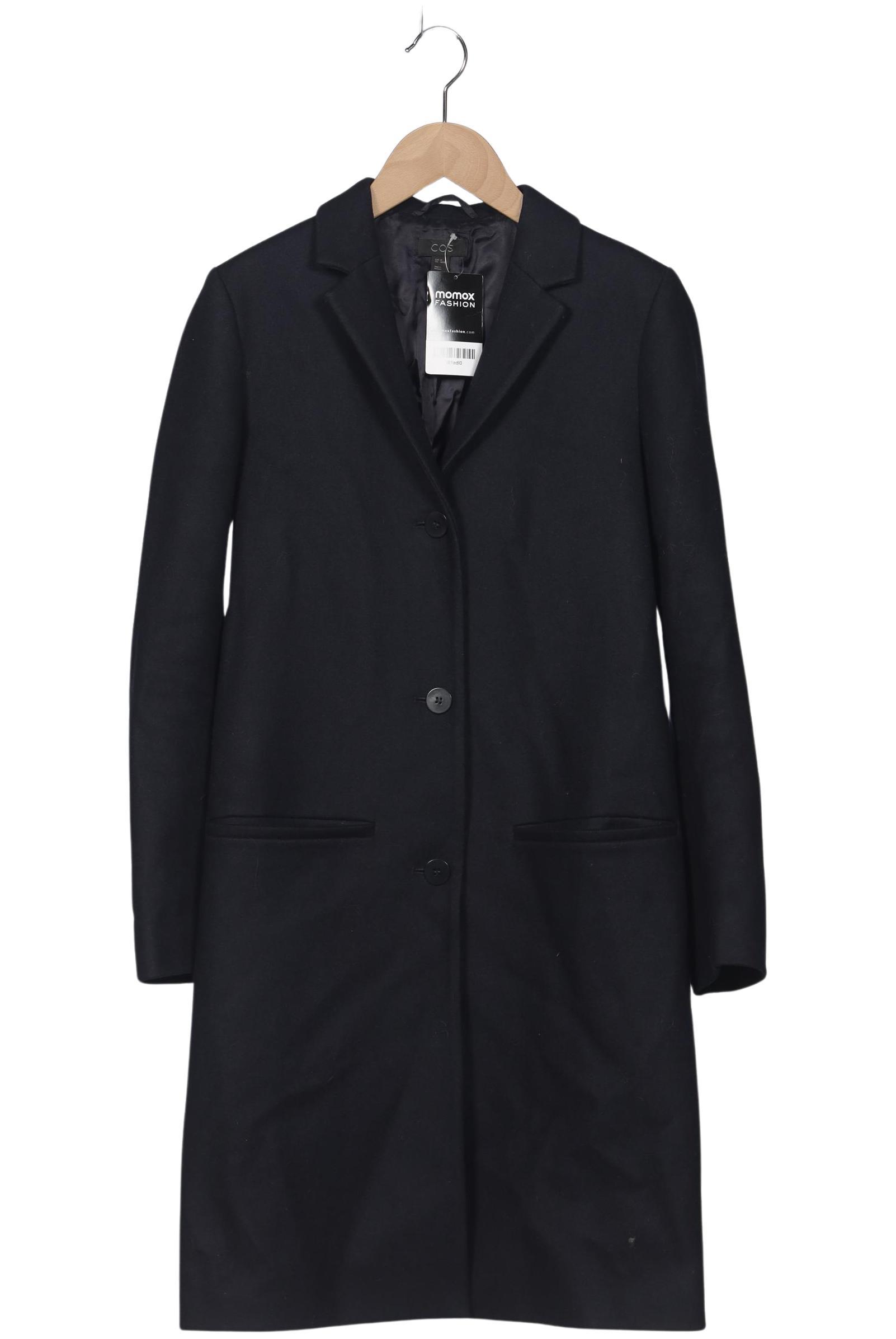 

COS Damen Mantel, marineblau, Gr. 34