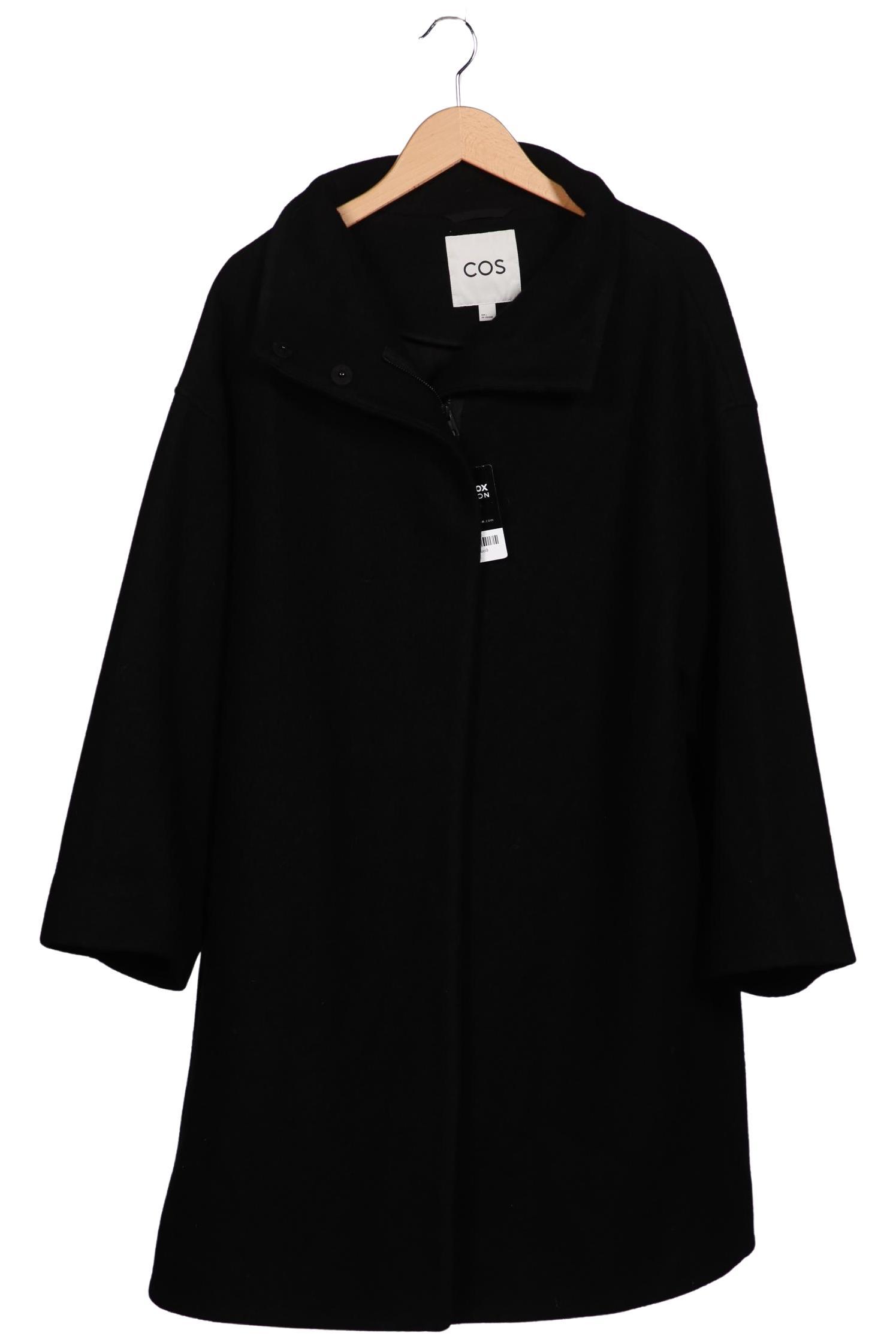 

COS Damen Mantel, schwarz, Gr. 42