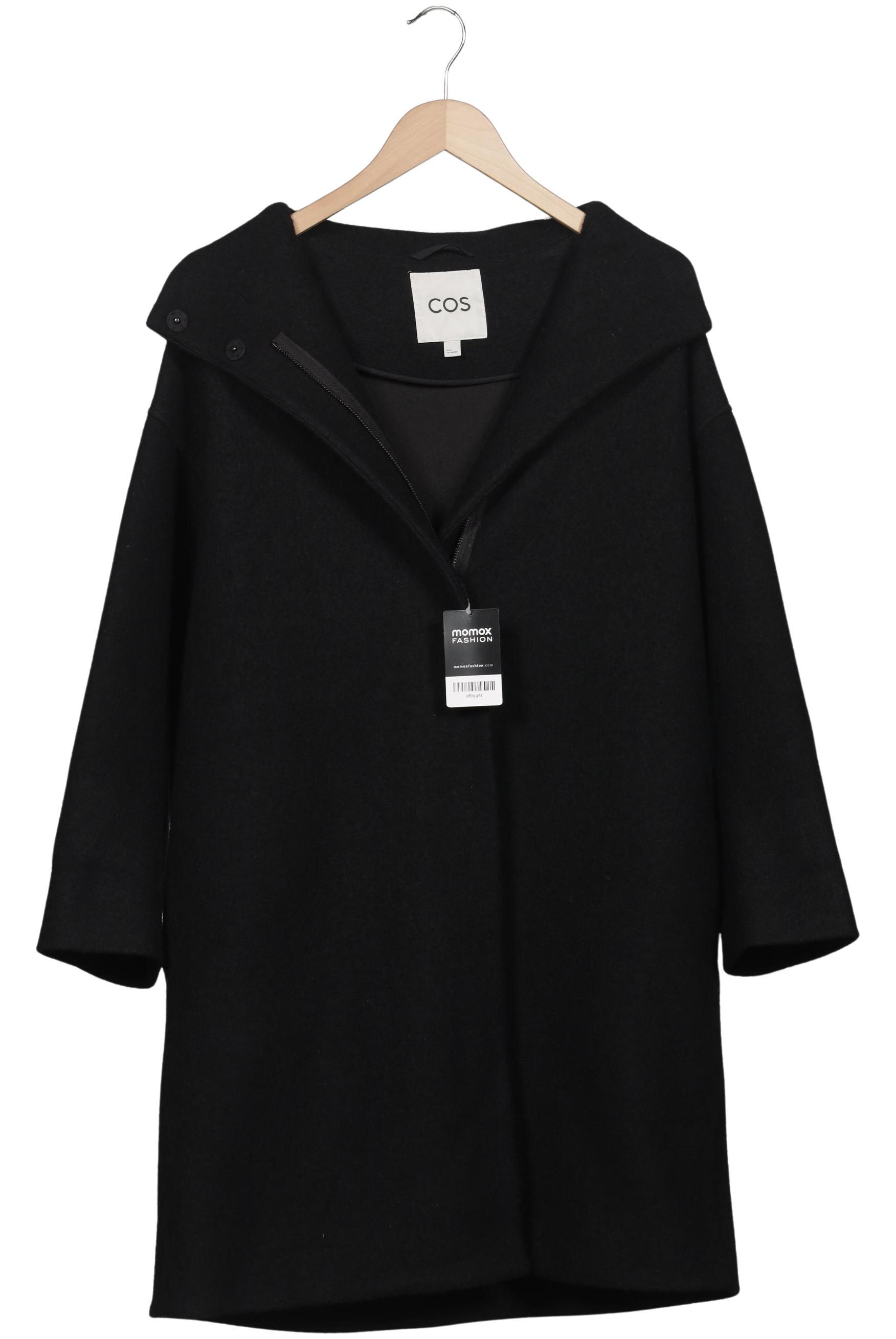

COS Damen Mantel, schwarz, Gr. 36
