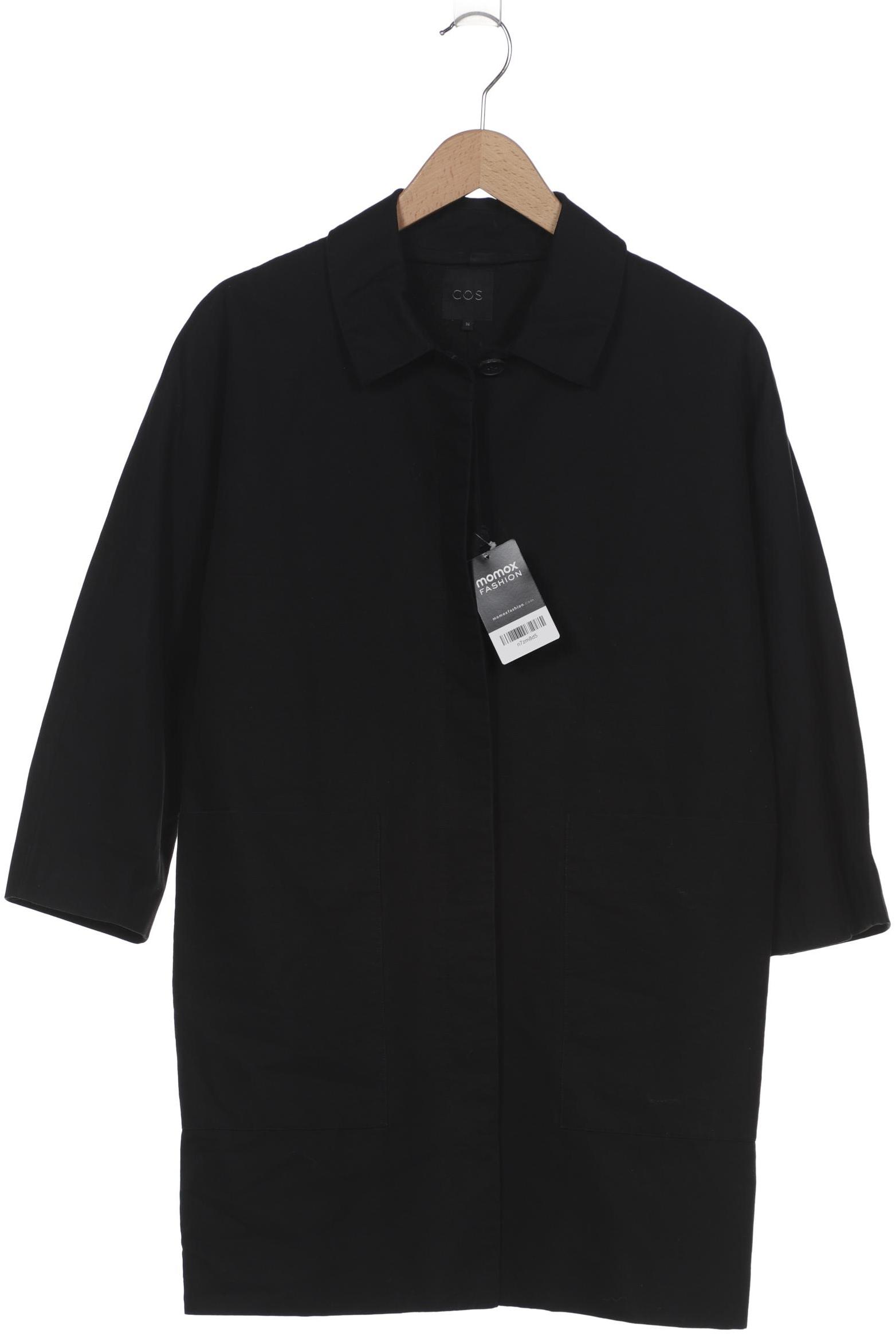 

COS Damen Mantel, marineblau, Gr. 36