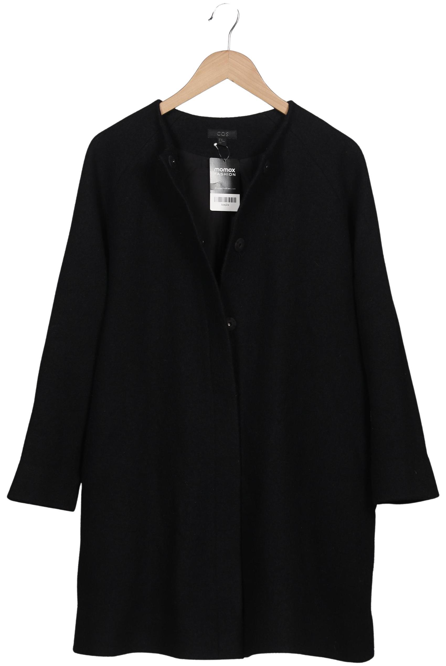 

COS Damen Mantel, schwarz, Gr. 40