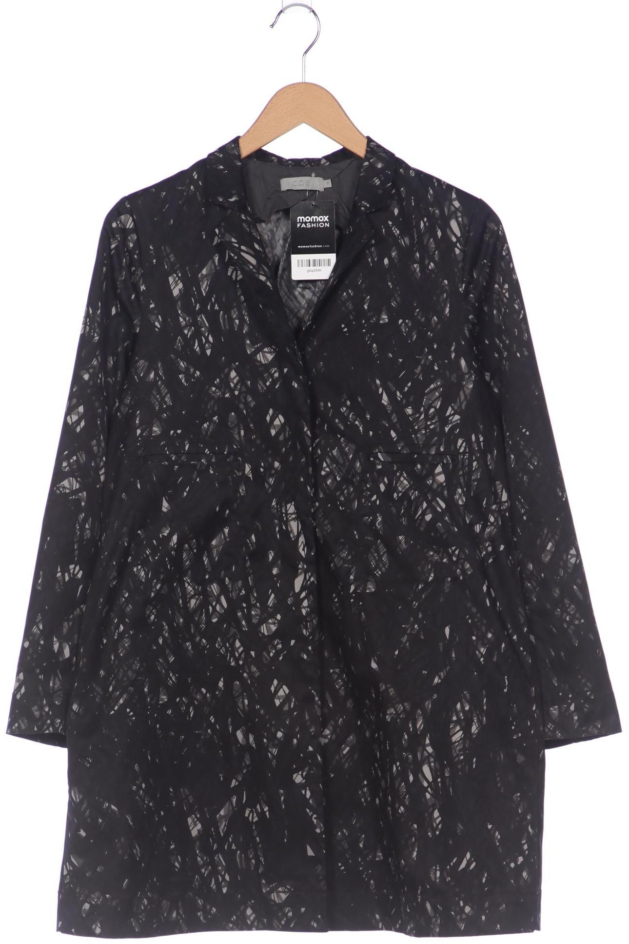 

COS Damen Mantel, schwarz, Gr. 38