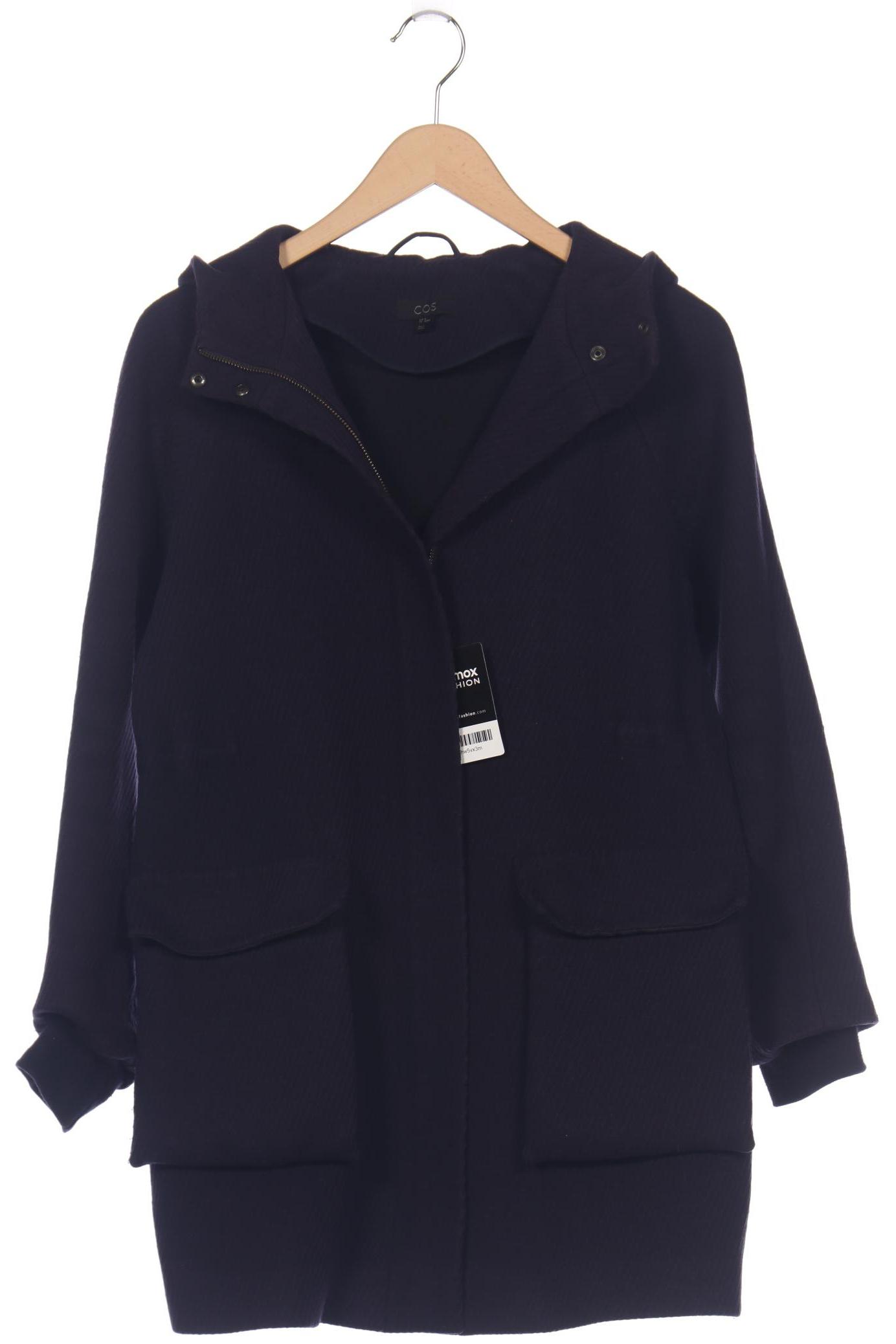 

COS Damen Mantel, marineblau, Gr. 34