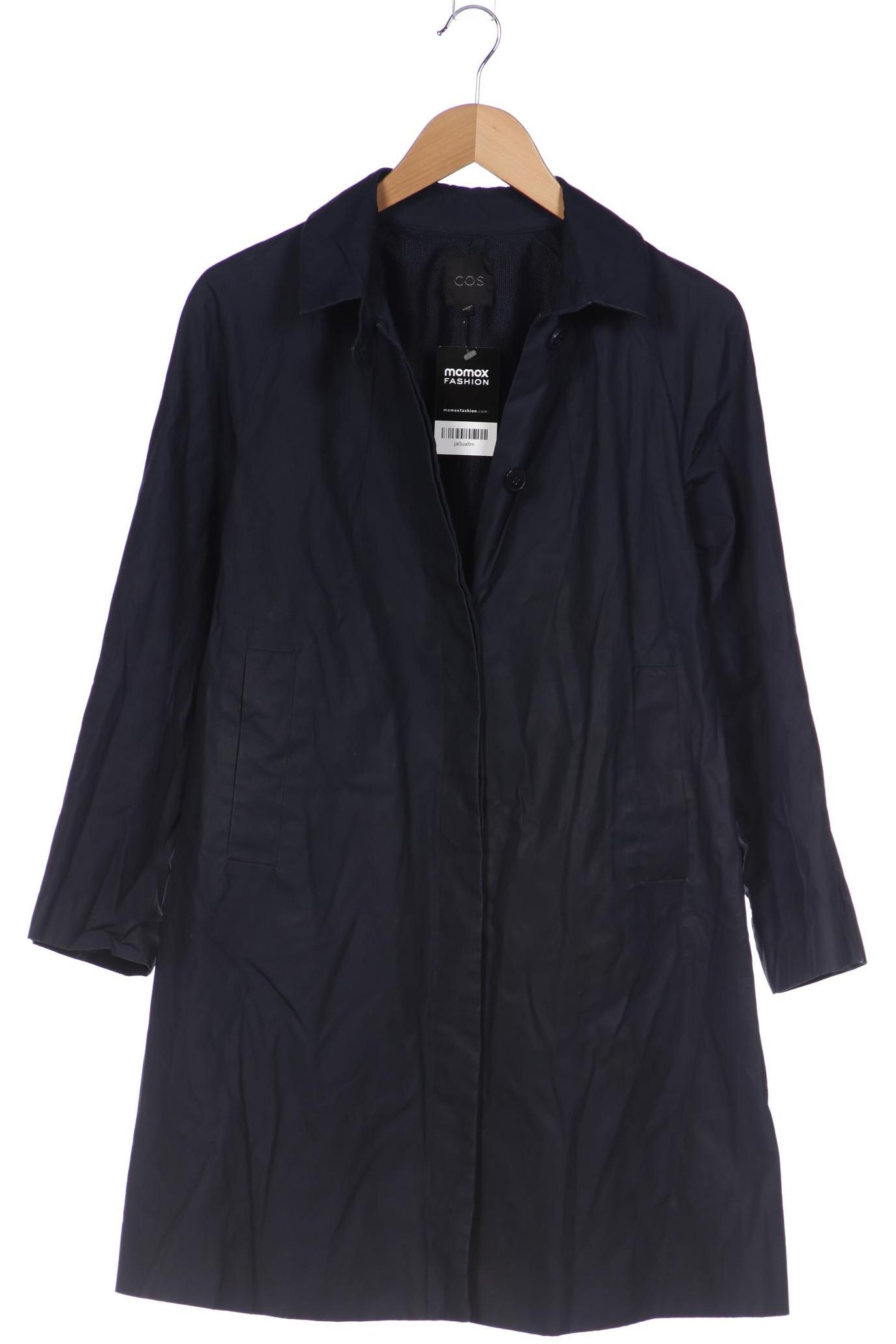 

COS Damen Mantel, marineblau, Gr. 38