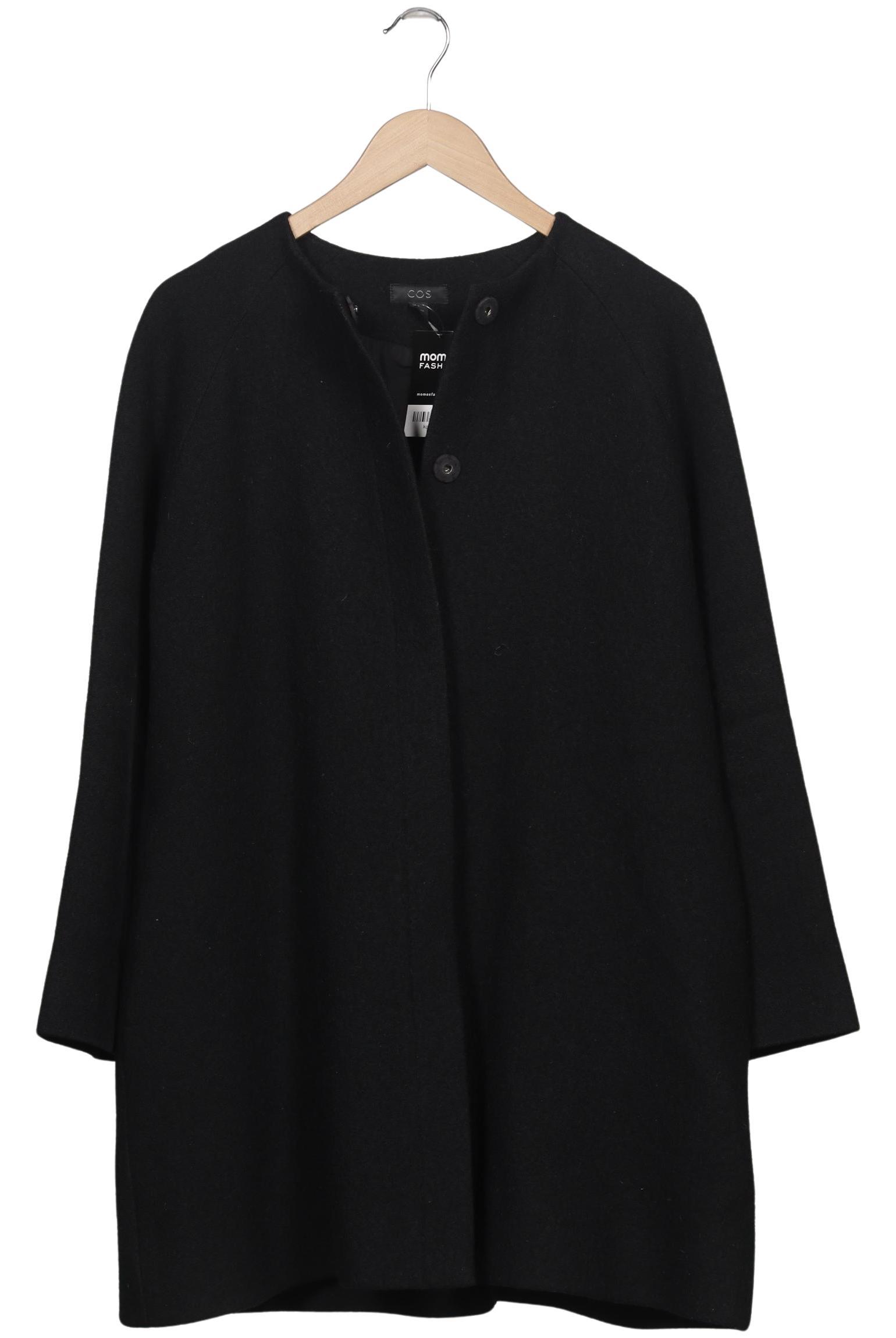 

COS Damen Mantel, schwarz, Gr. 36