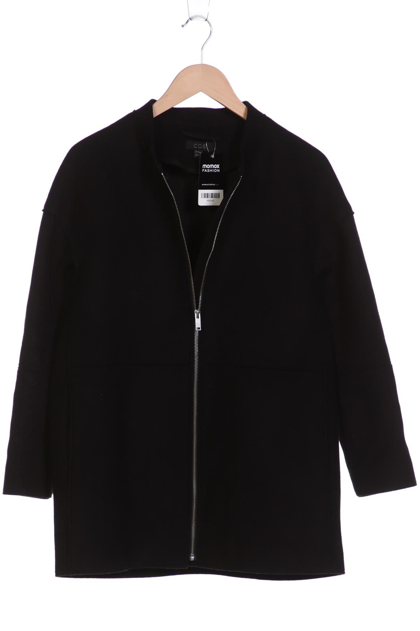 

COS Damen Mantel, schwarz, Gr. 36