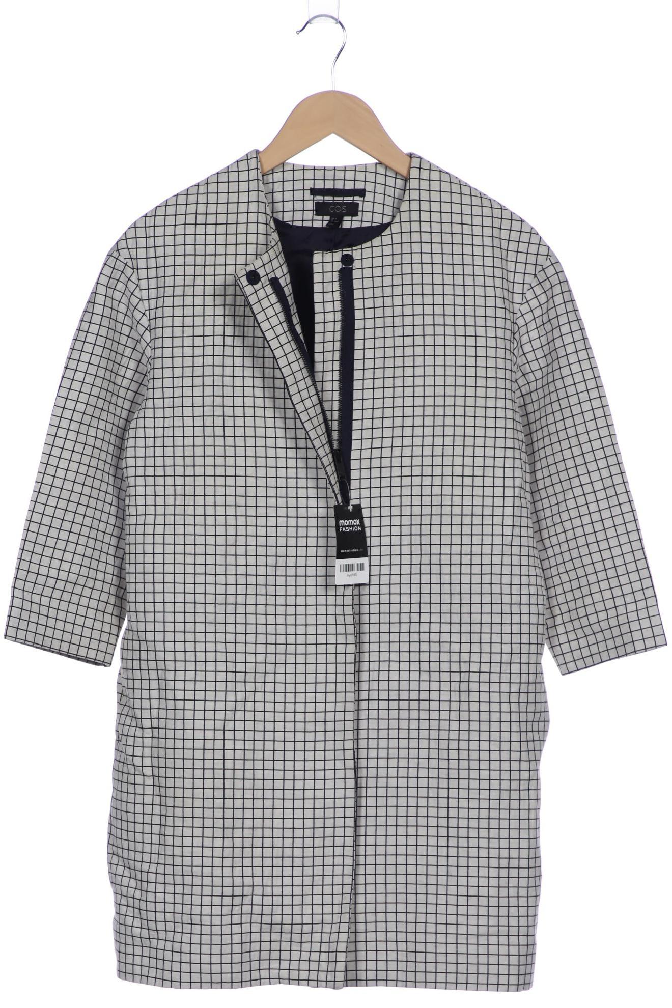 

COS Damen Mantel, weiß, Gr. 36