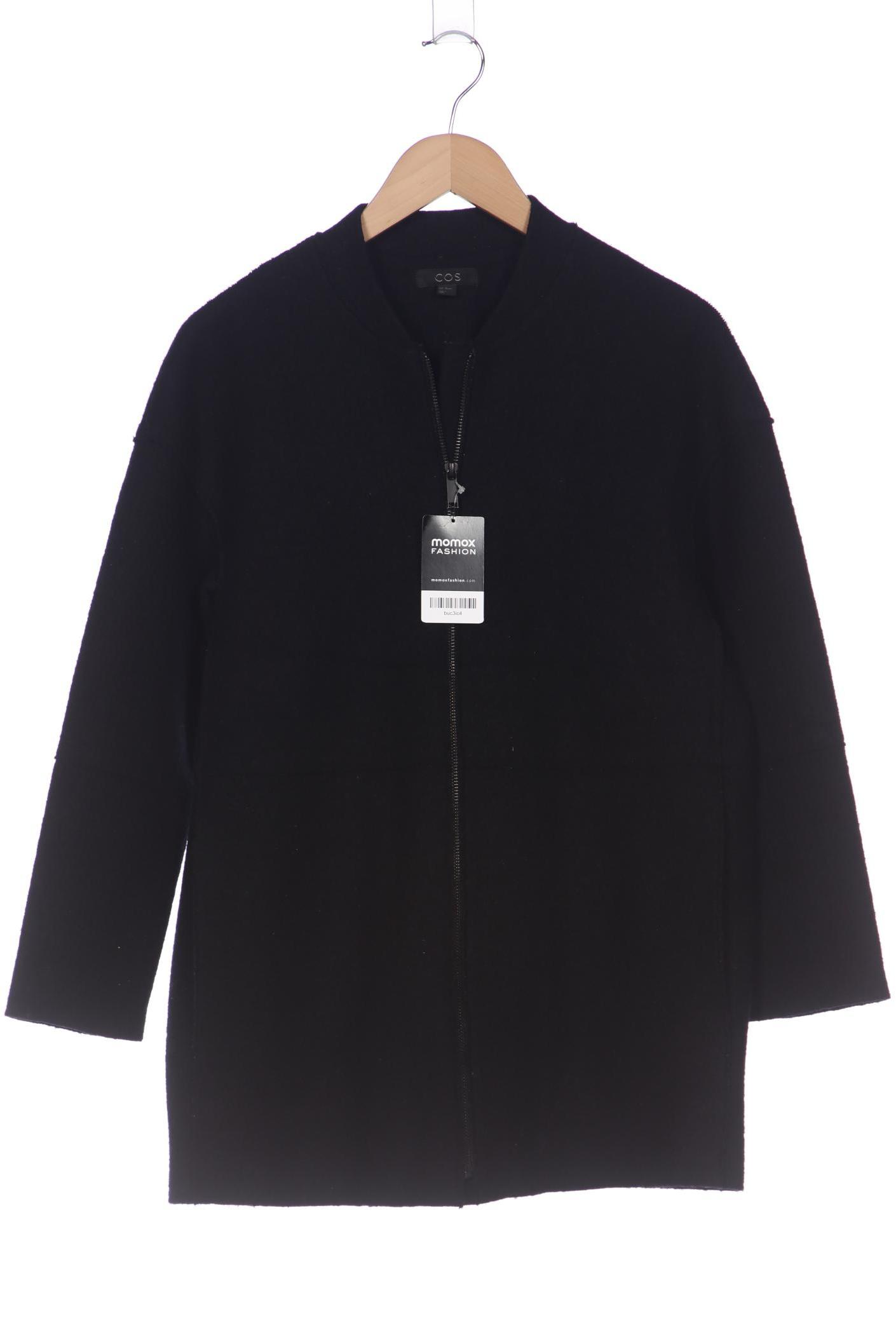 

COS Damen Mantel, schwarz, Gr. 34