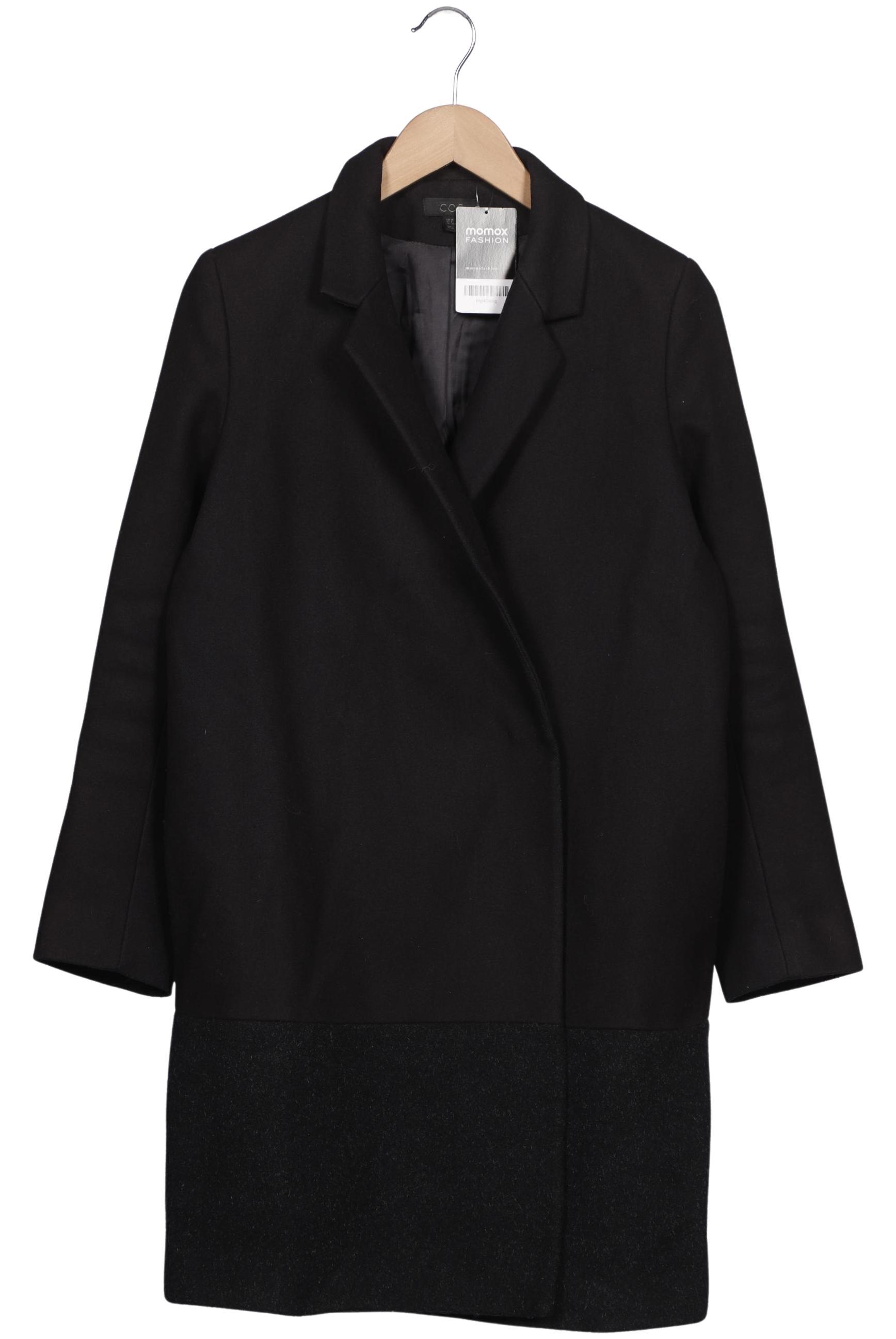 

COS Damen Mantel, schwarz, Gr. 38