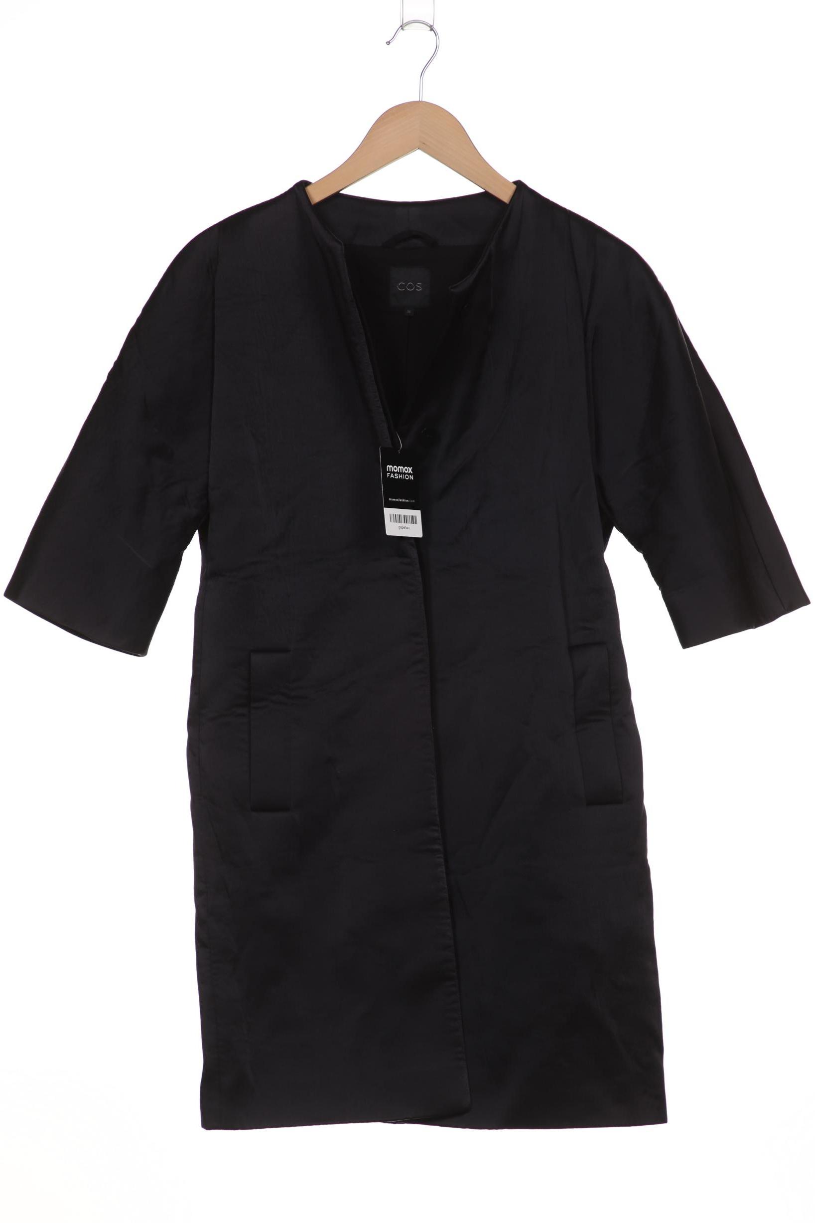 

COS Damen Mantel, schwarz, Gr. 36