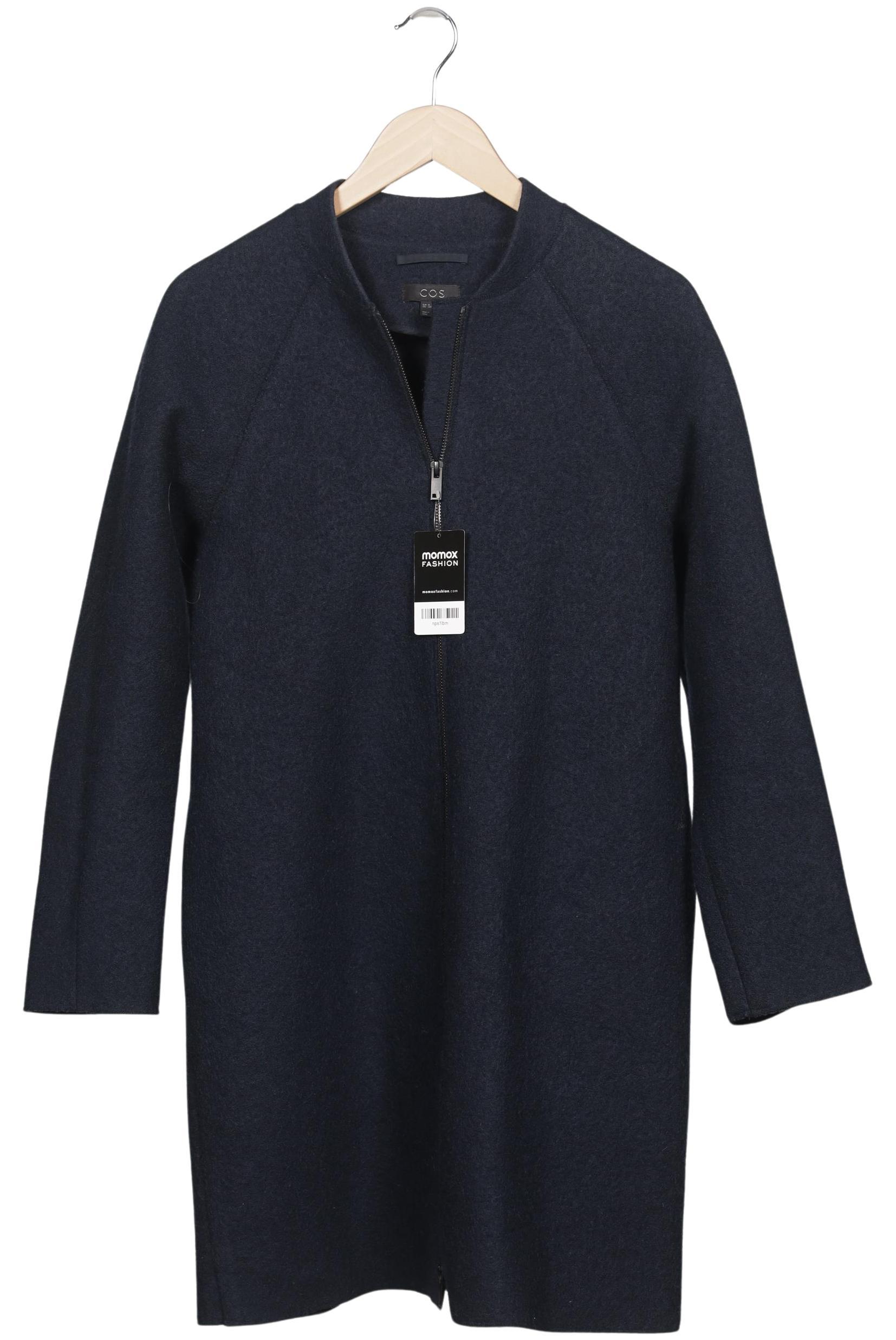 

COS Damen Mantel, marineblau, Gr. 36