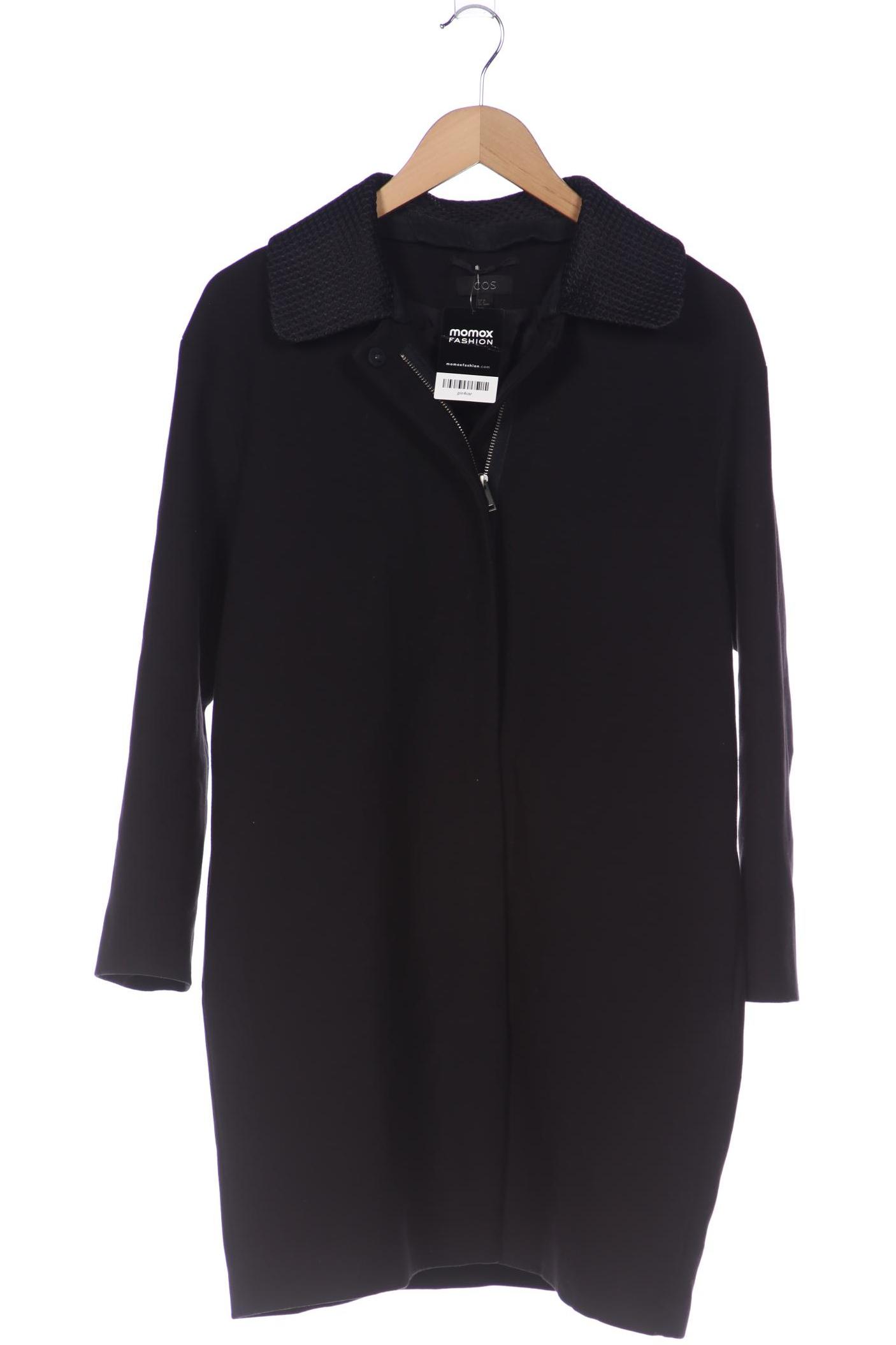 

COS Damen Mantel, schwarz, Gr. 36