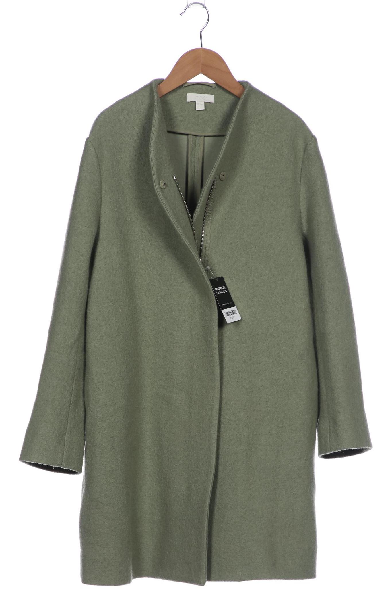 

COS Damen Mantel, grün, Gr. 36