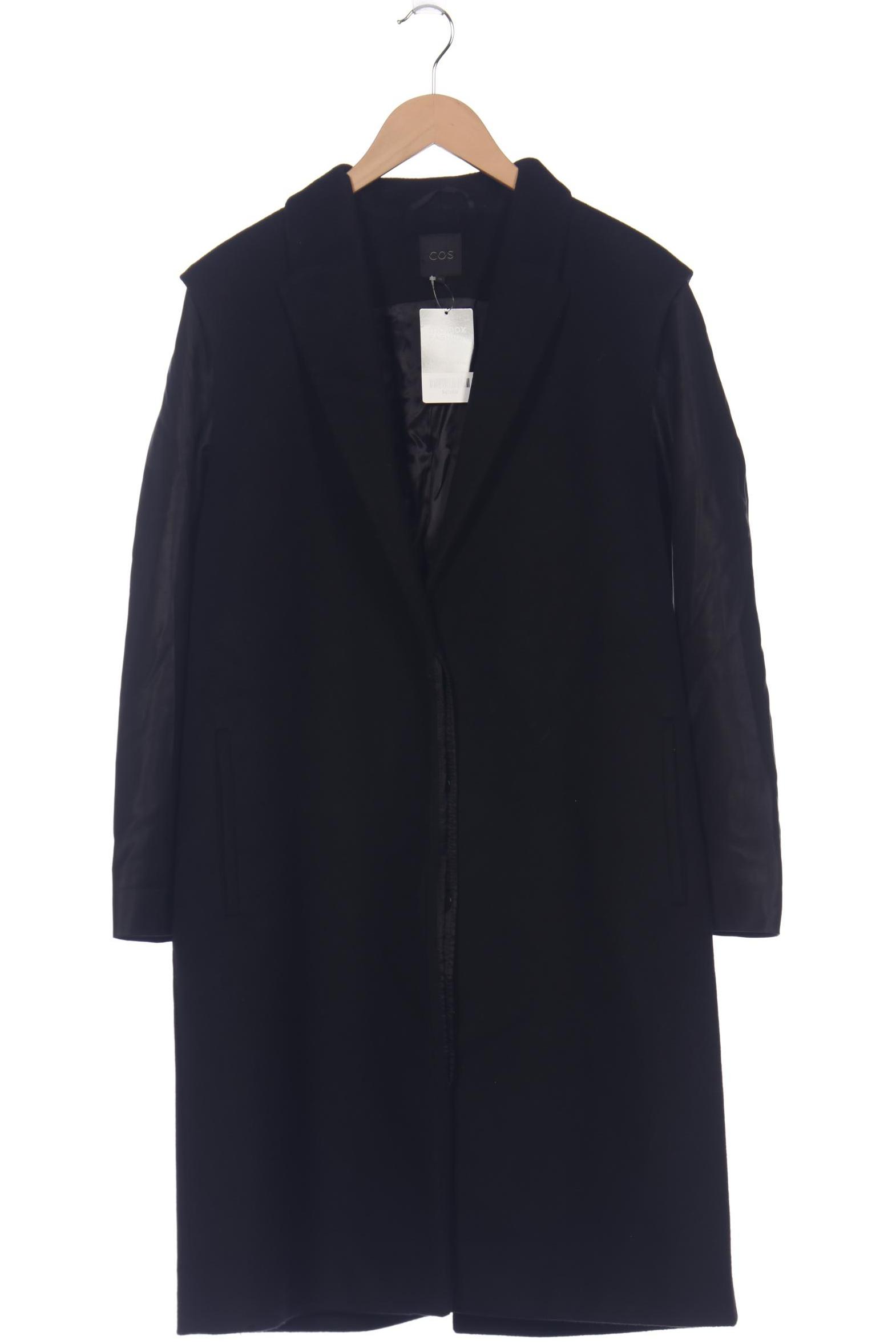 

COS Damen Mantel, schwarz, Gr. 40