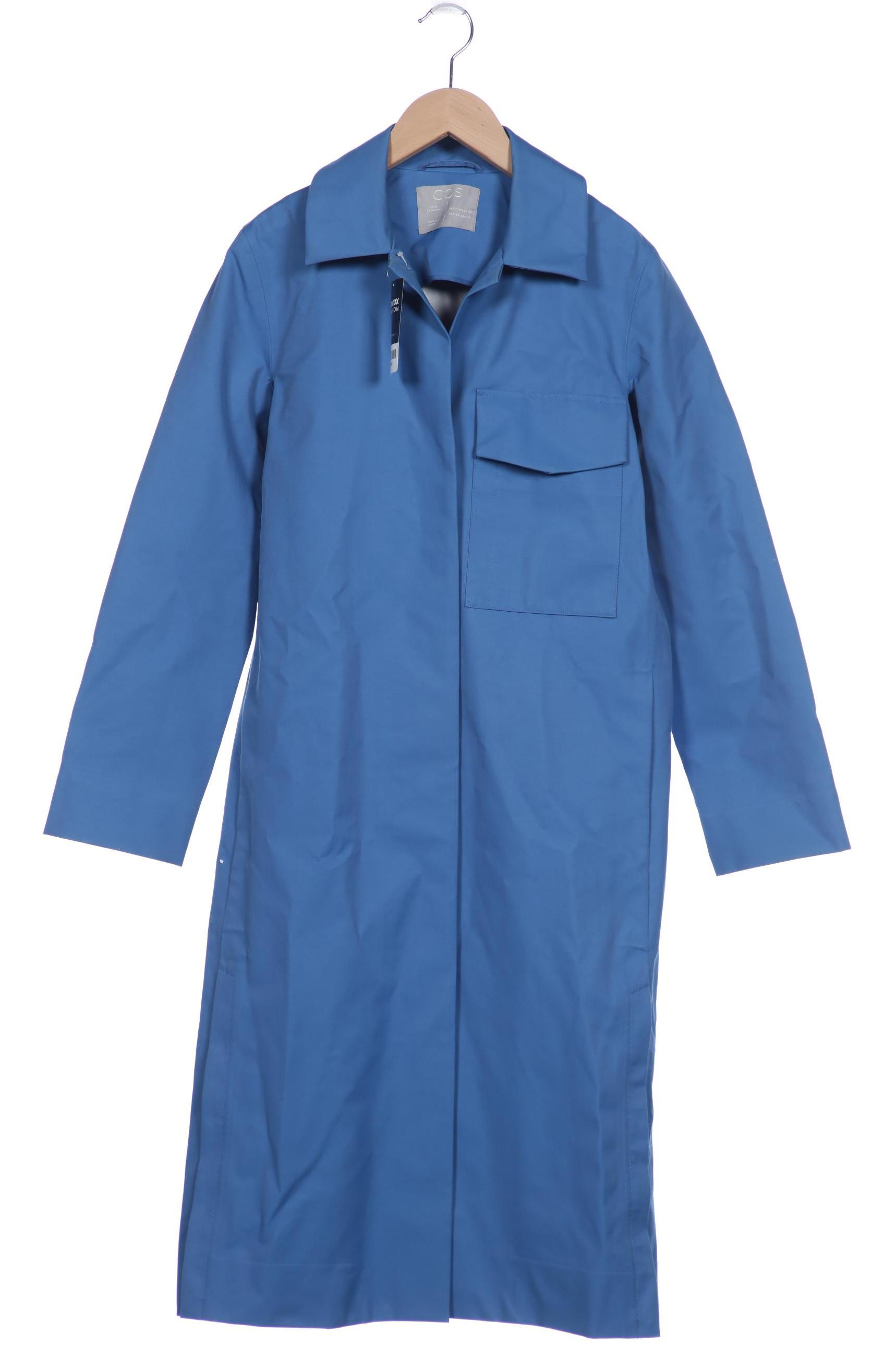 

COS Damen Mantel, blau, Gr. 34
