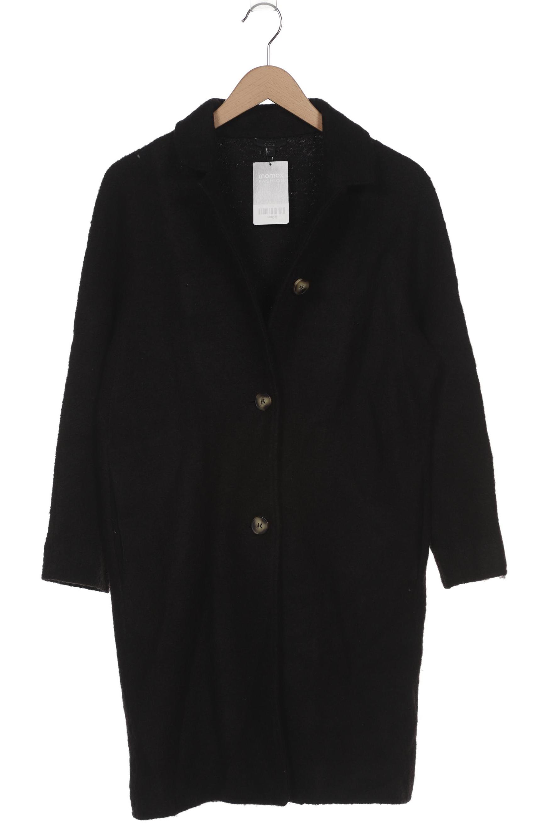 

COS Damen Mantel, schwarz, Gr. 34