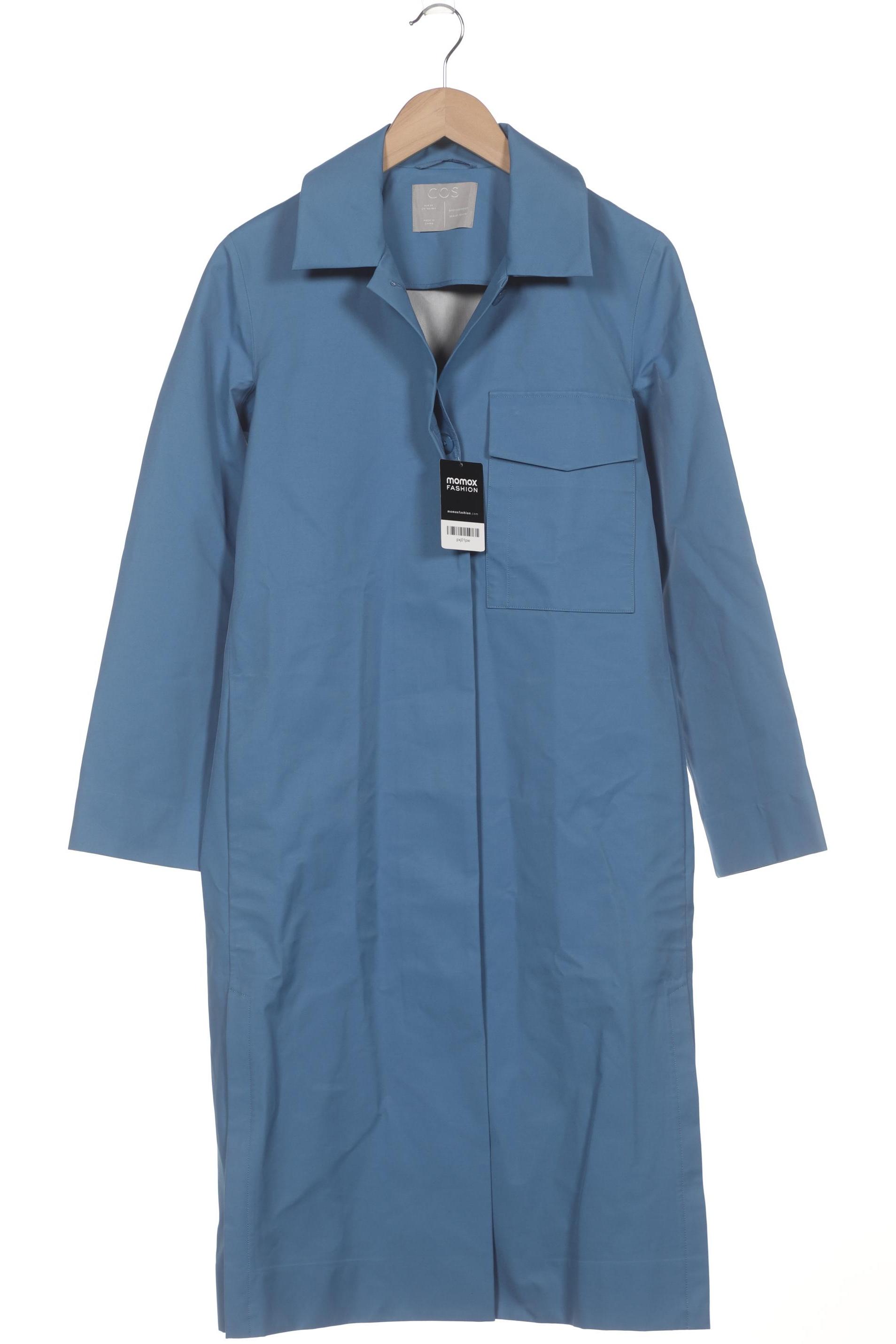 

COS Damen Mantel, blau, Gr. 38