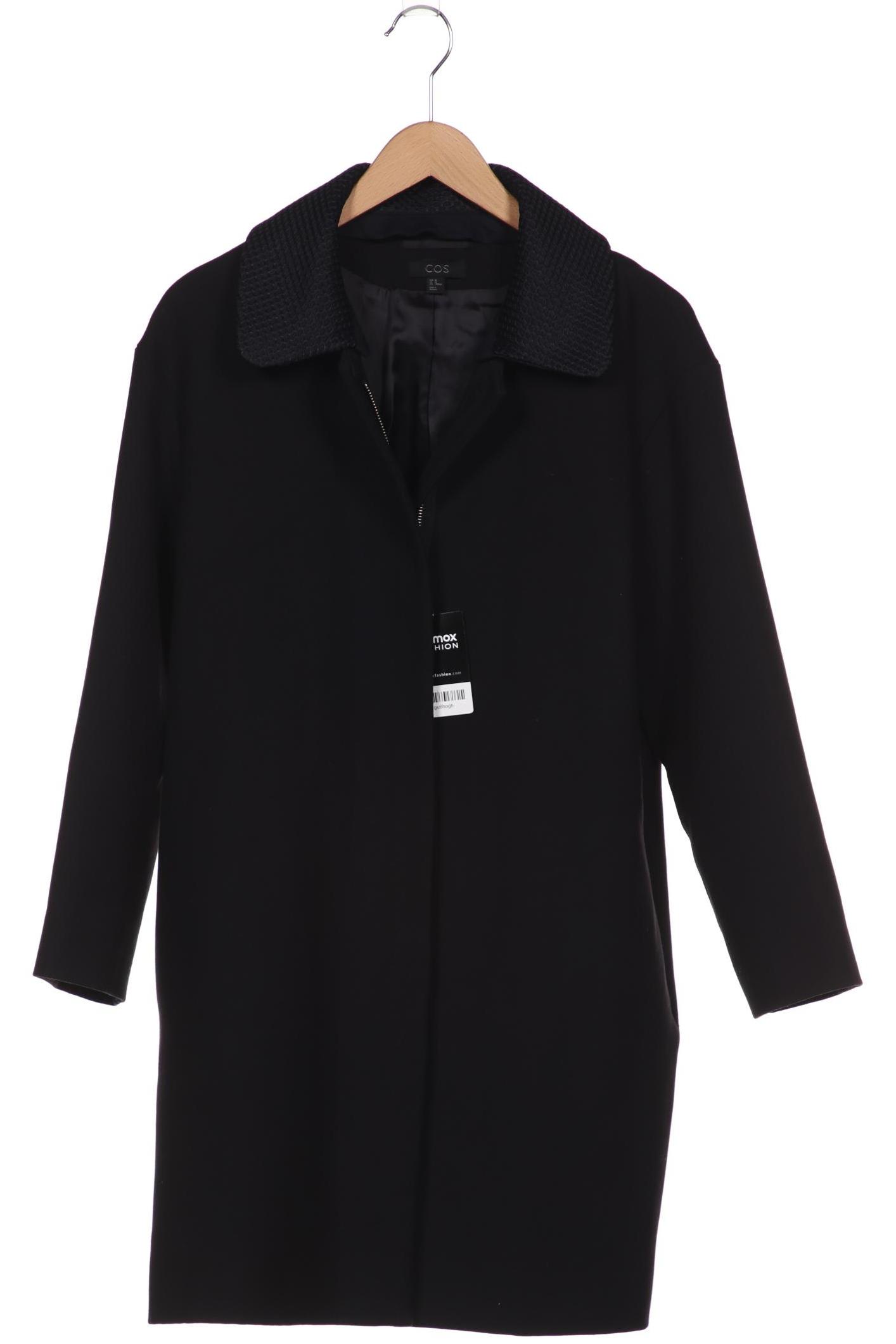 

COS Damen Mantel, schwarz