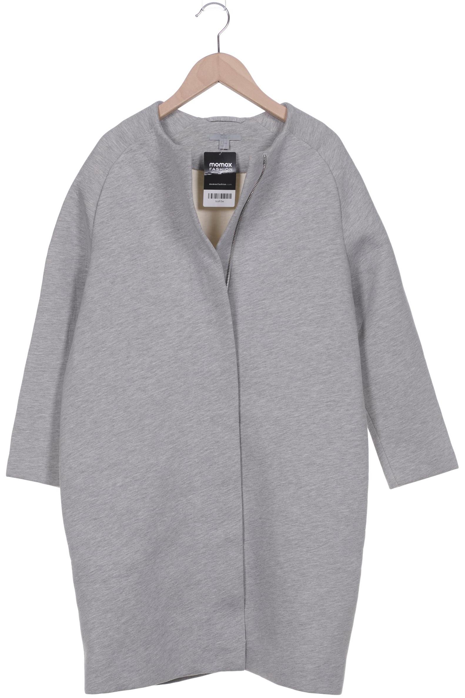 

COS Damen Mantel, grau, Gr. 36