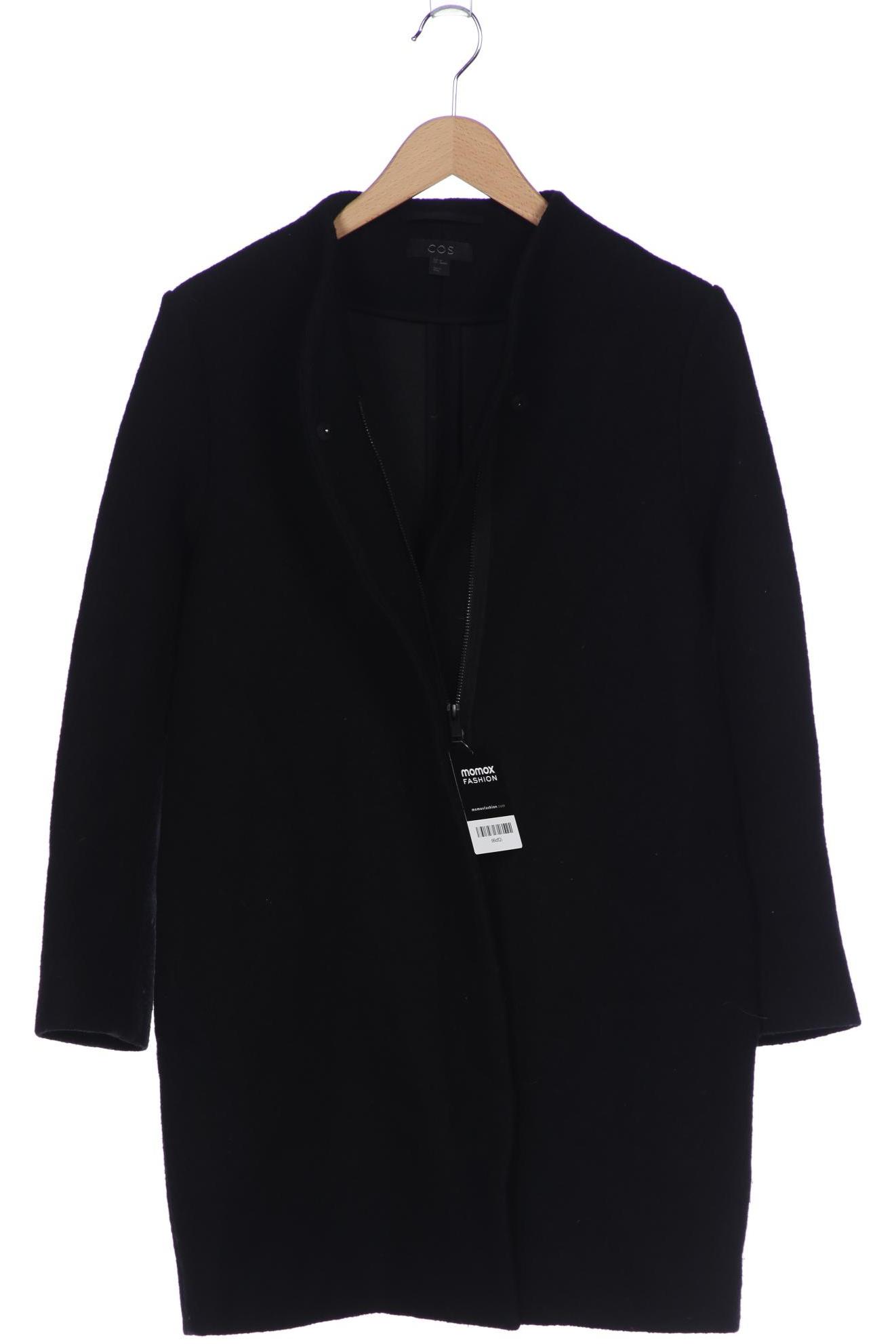

COS Damen Mantel, schwarz, Gr. 34