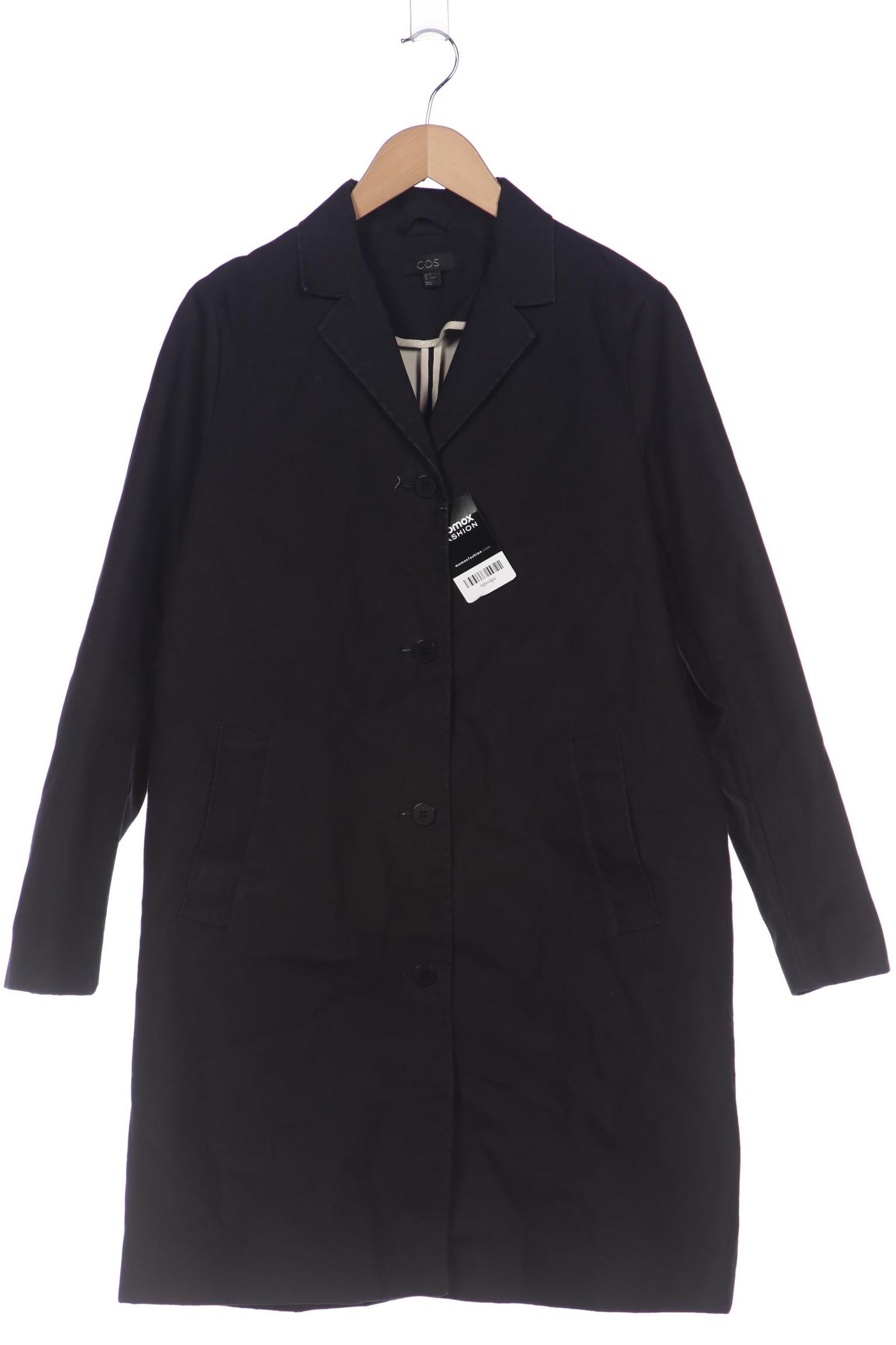 

COS Damen Mantel, schwarz, Gr. 40