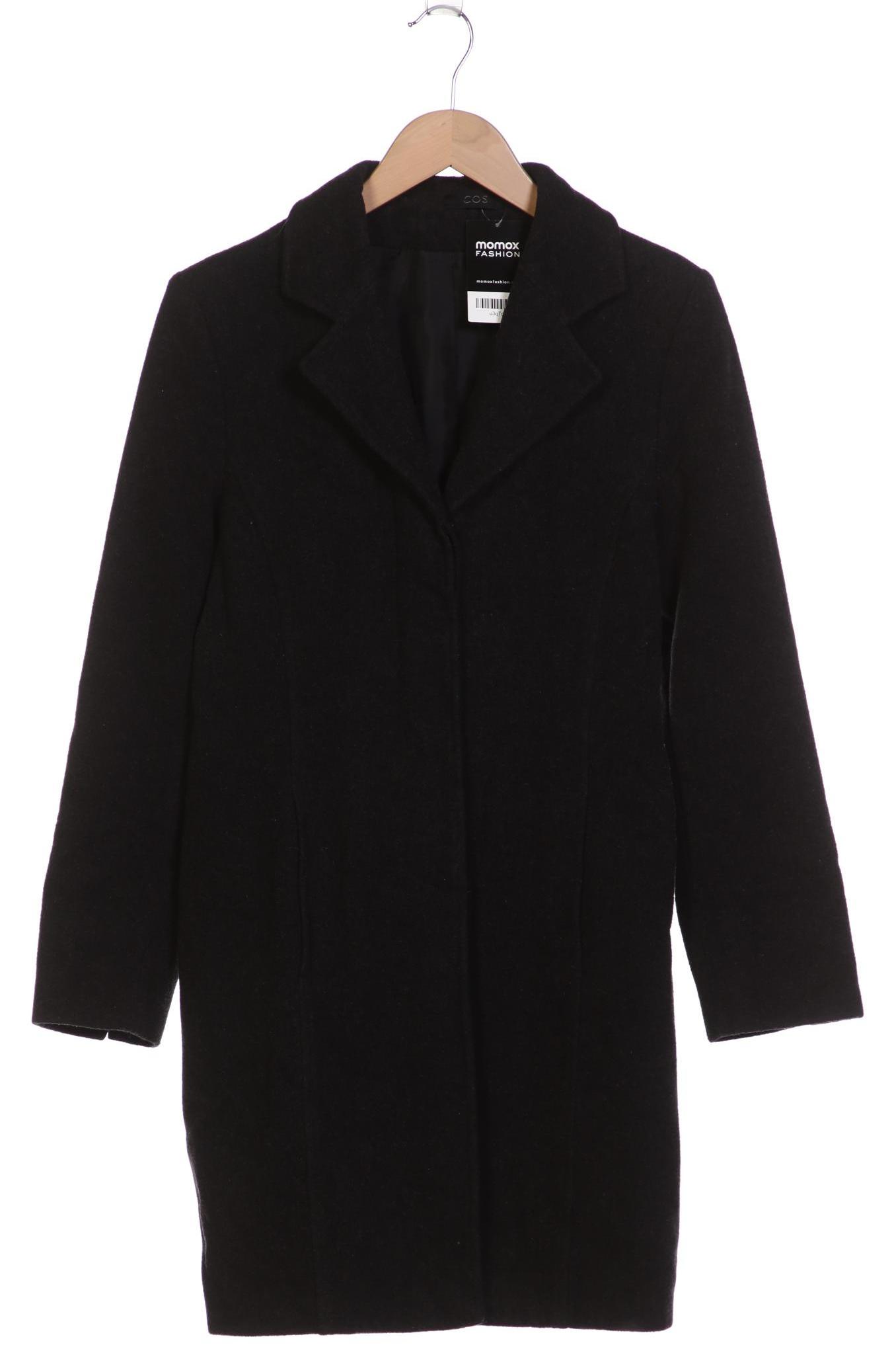 

COS Damen Mantel, schwarz, Gr. 36