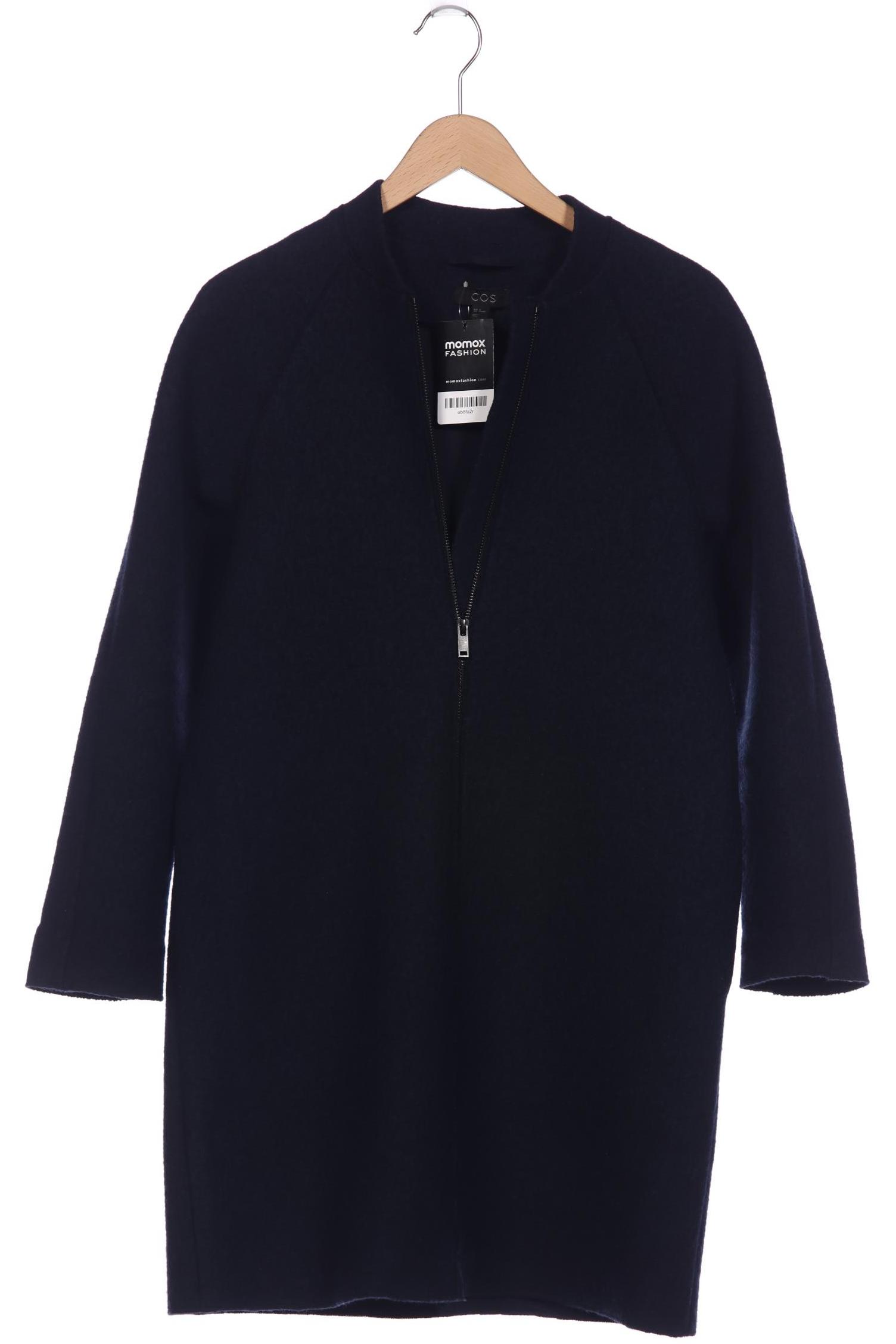 

COS Damen Mantel, marineblau, Gr. 34