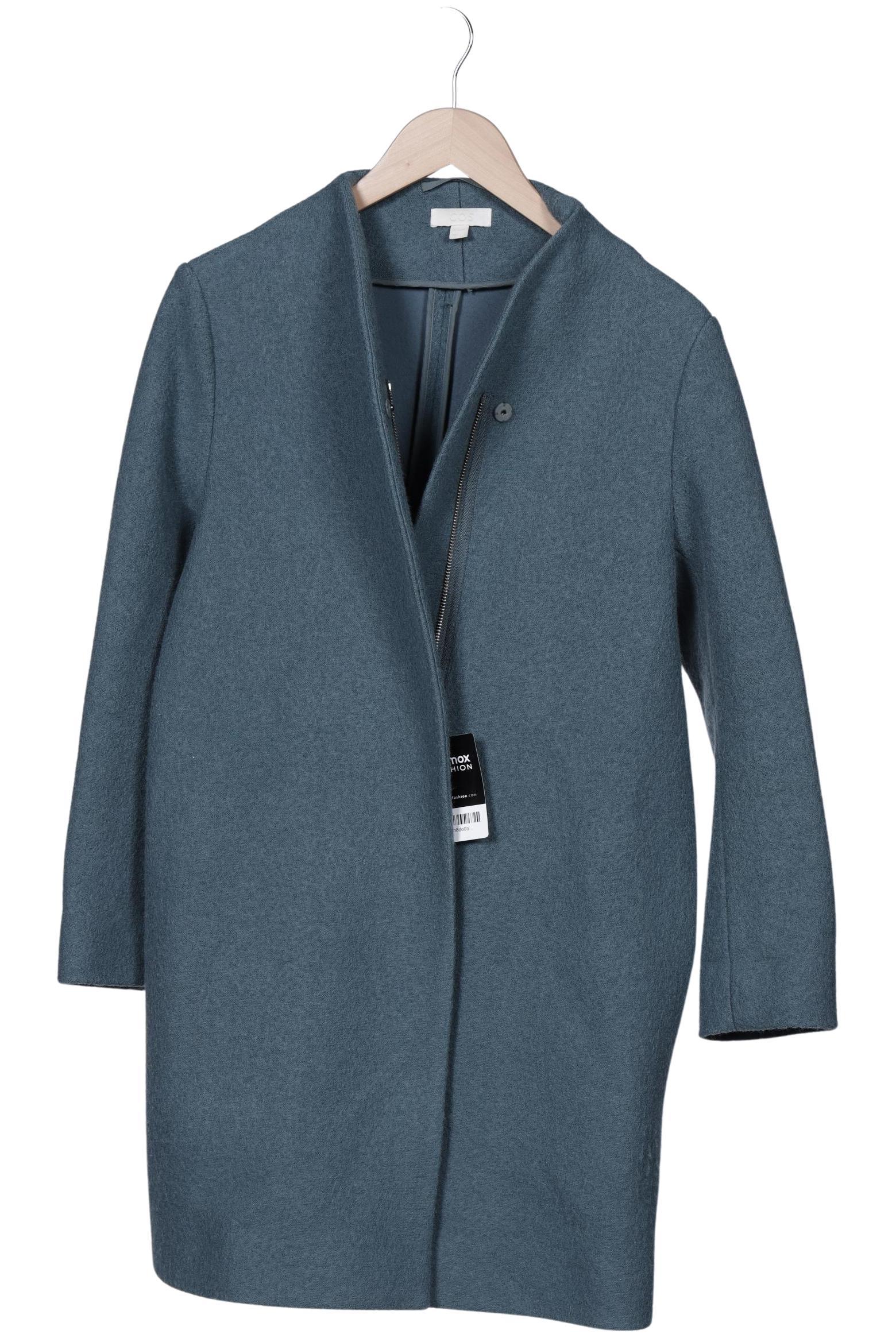 

COS Damen Mantel, blau, Gr. 36