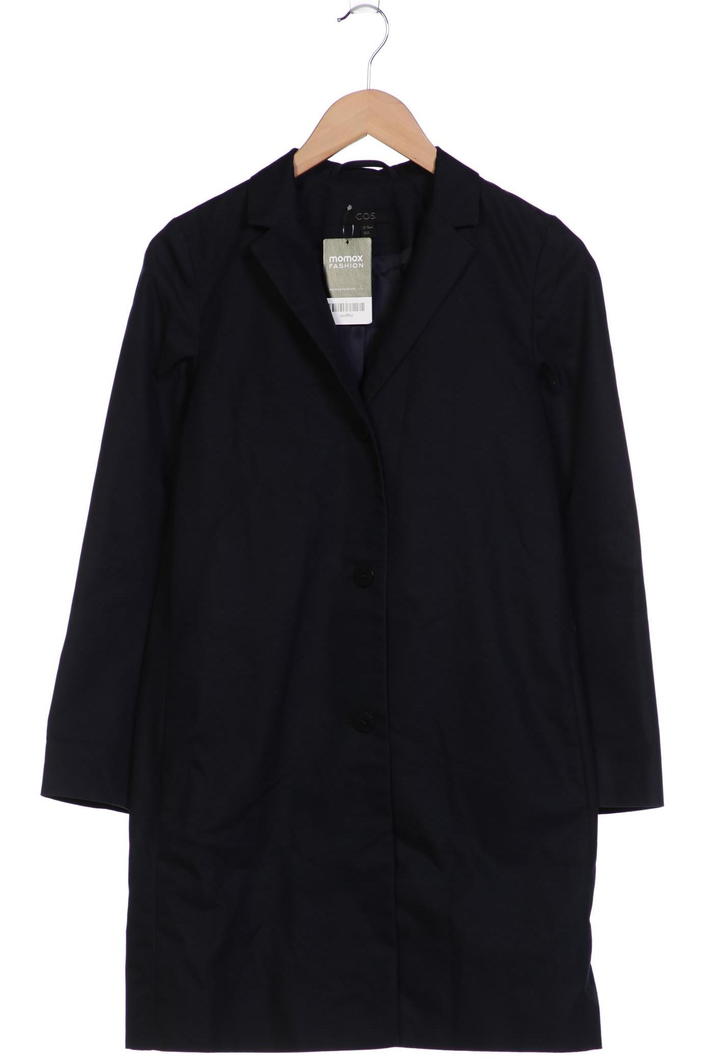 

COS Damen Mantel, marineblau, Gr. 34
