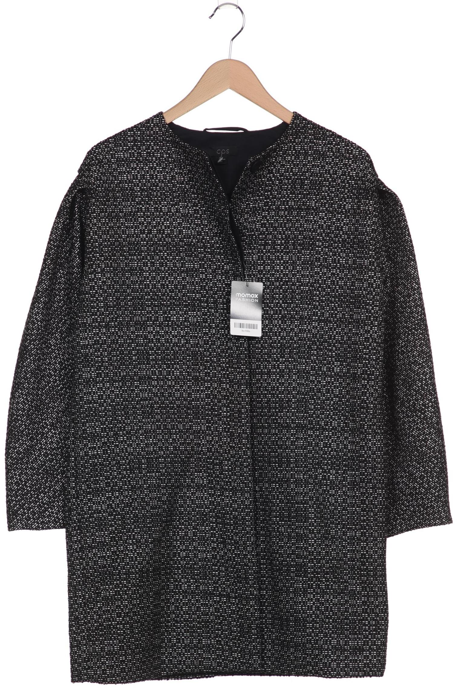 

COS Damen Mantel, schwarz, Gr. 38