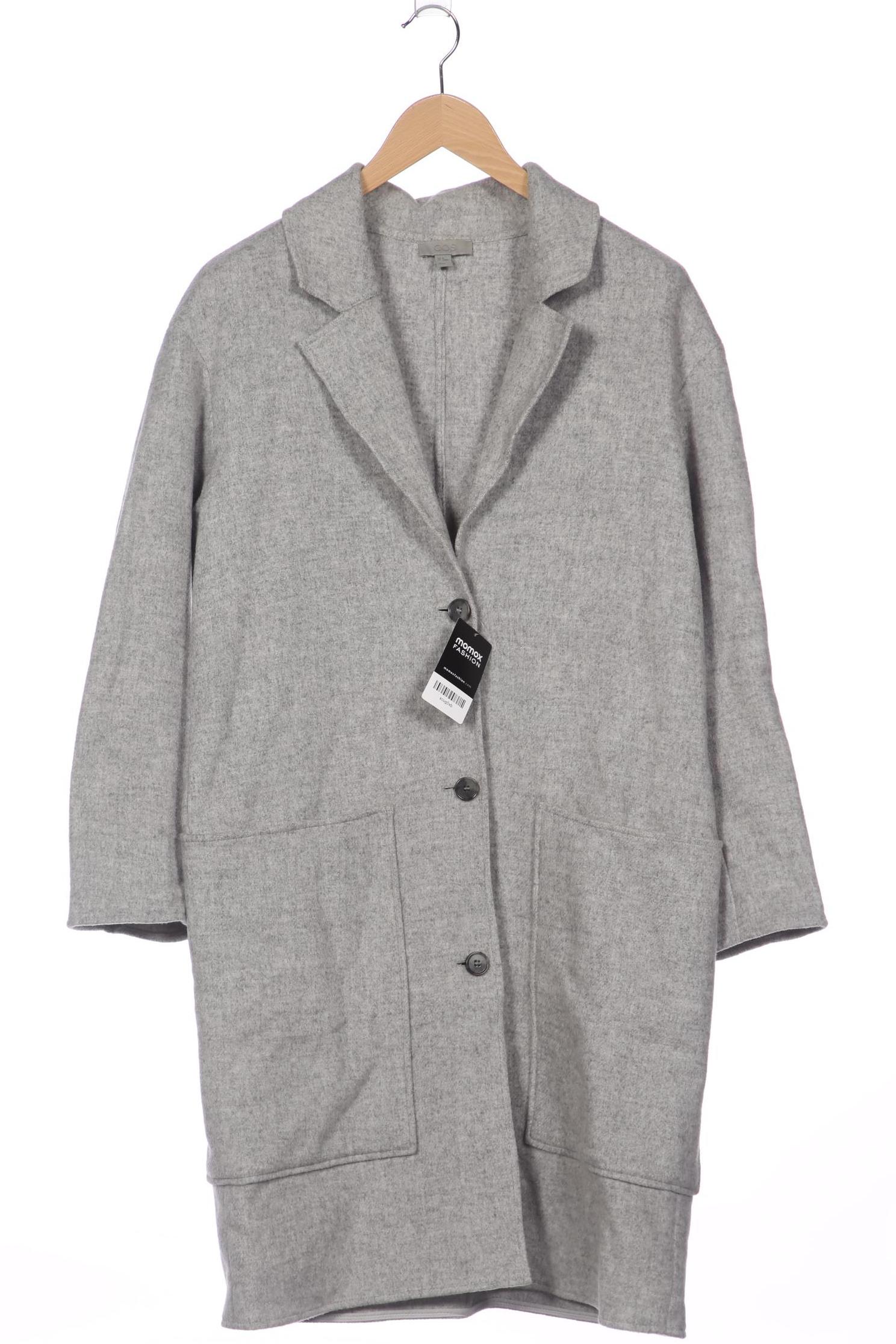 

COS Damen Mantel, grau, Gr. 36