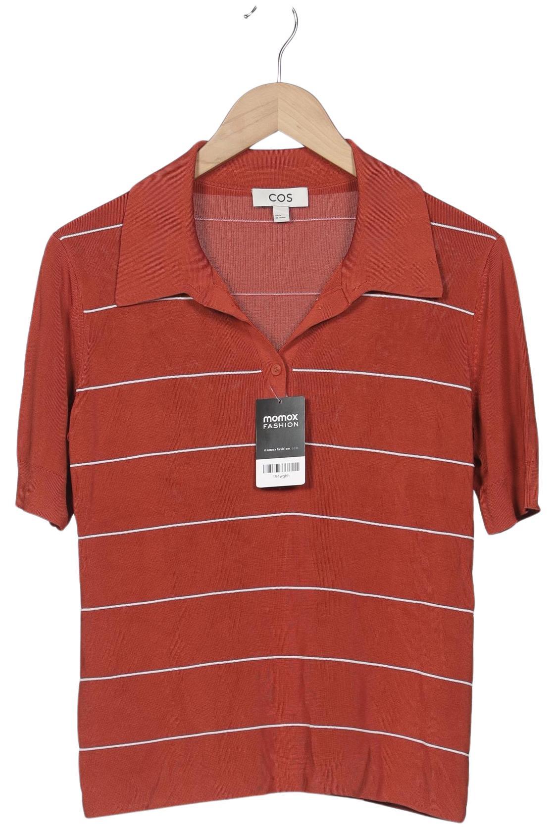 

COS Damen Poloshirt, orange, Gr. 38
