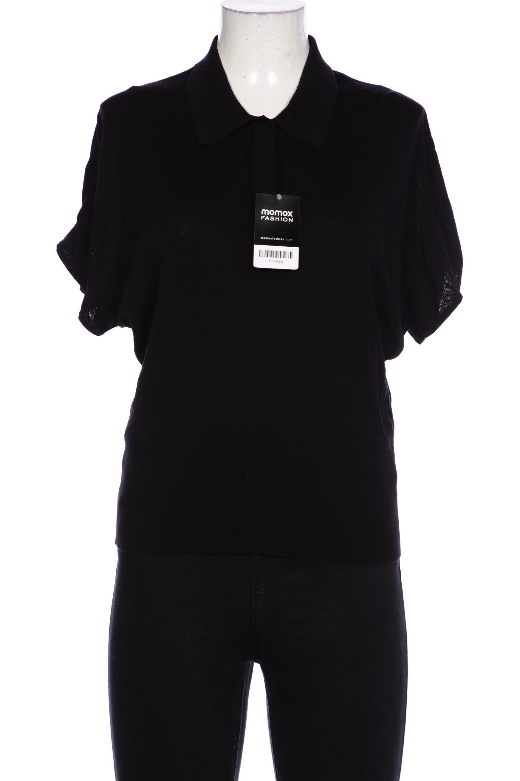 

COS Damen Poloshirt, schwarz, Gr. 38