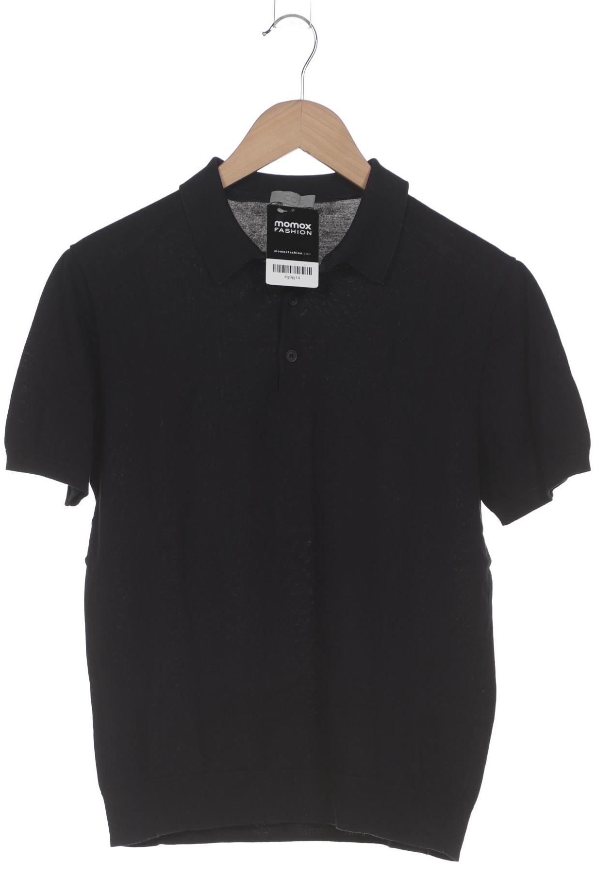 

COS Damen Poloshirt, marineblau, Gr. 38