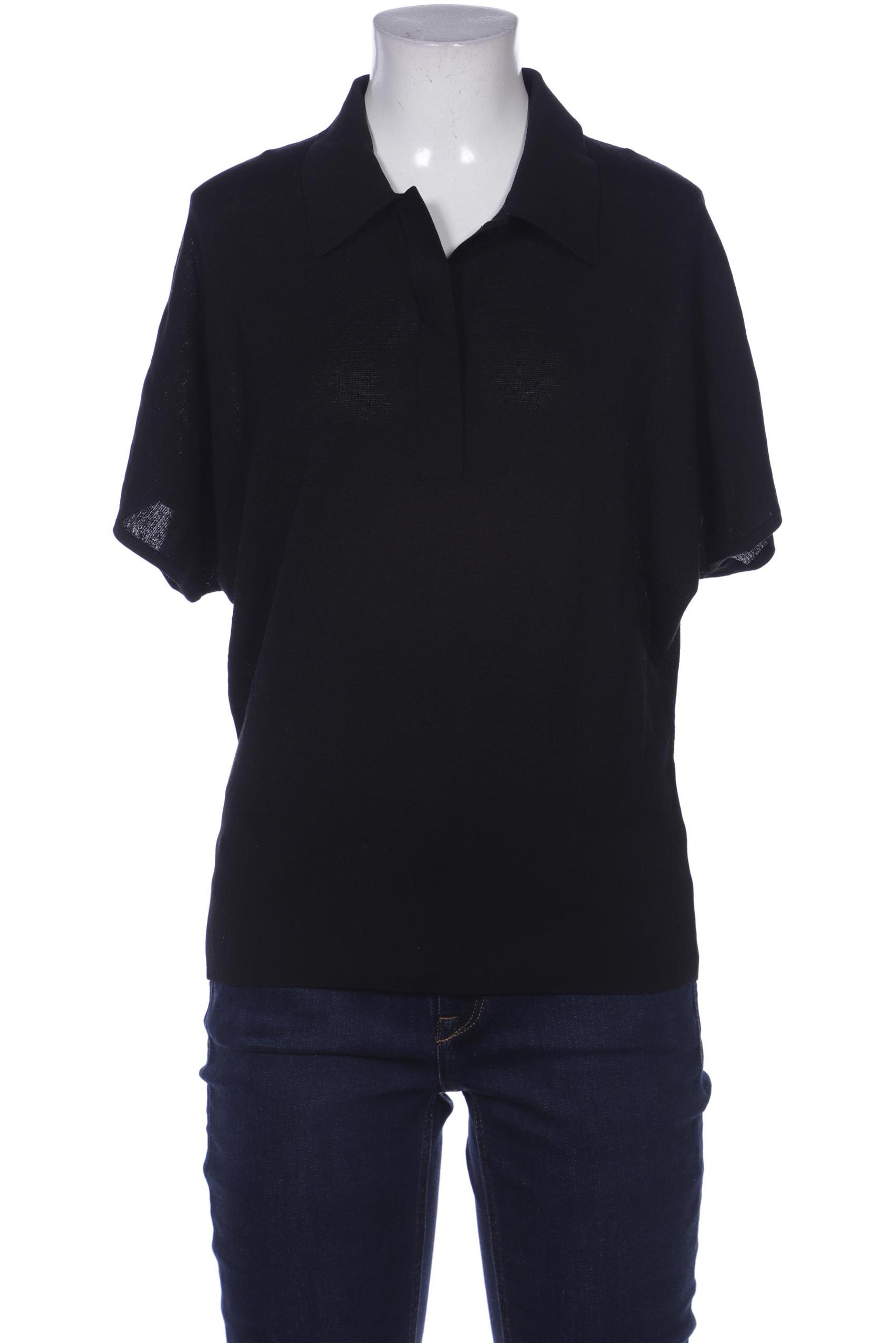 

COS Damen Poloshirt, schwarz, Gr. 38