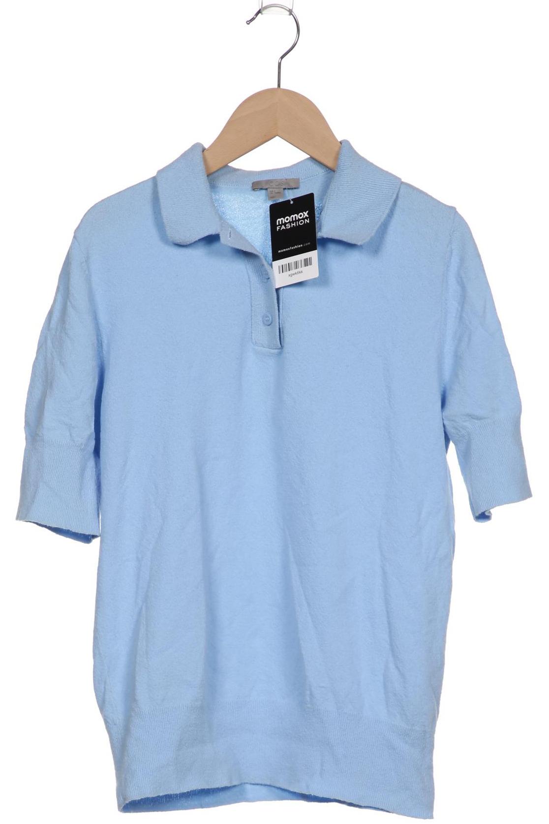 

COS Damen Poloshirt, hellblau, Gr. 36