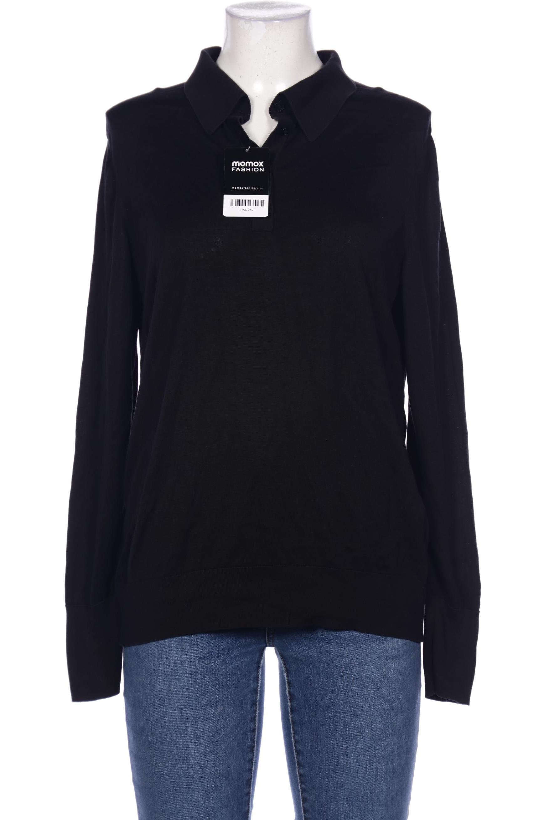 

COS Damen Poloshirt, schwarz, Gr. 42