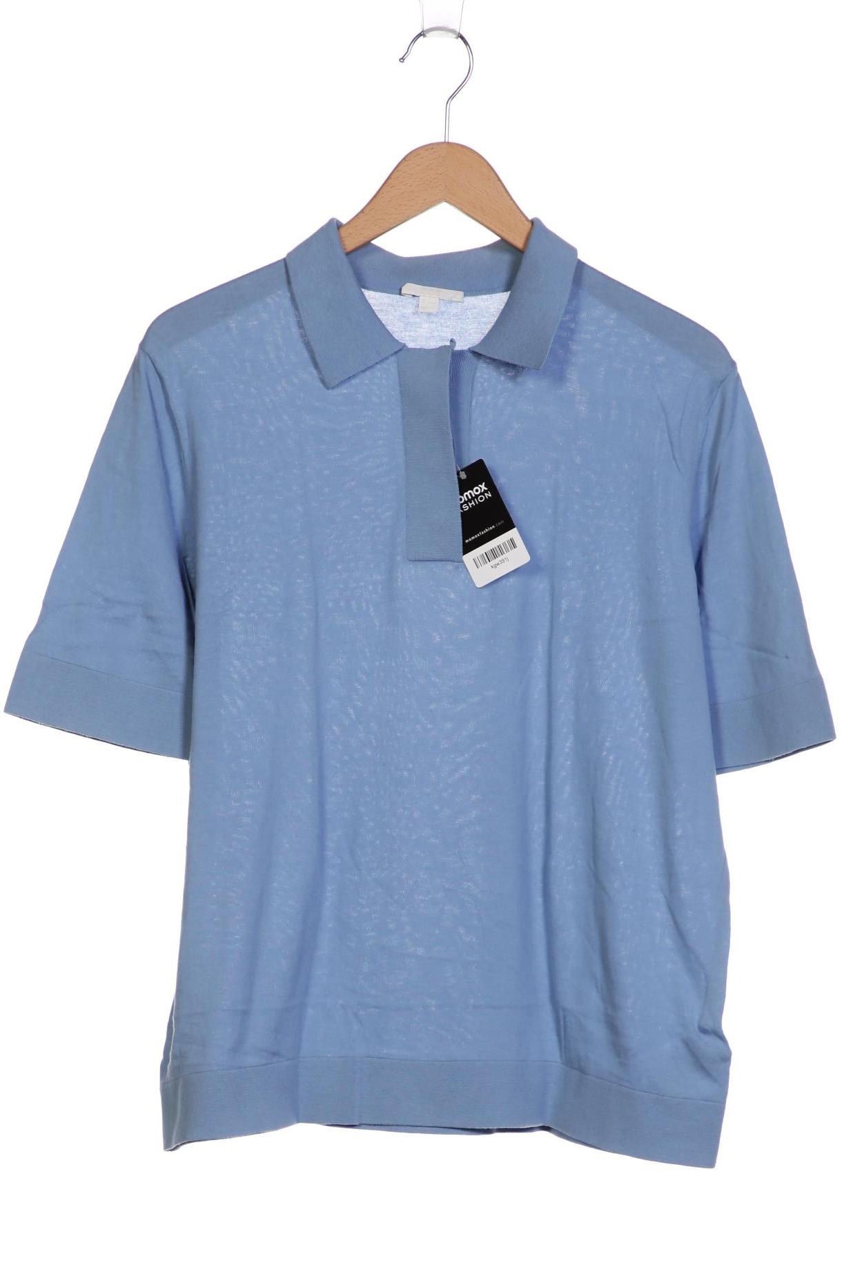 

COS Damen Poloshirt, blau, Gr. 42