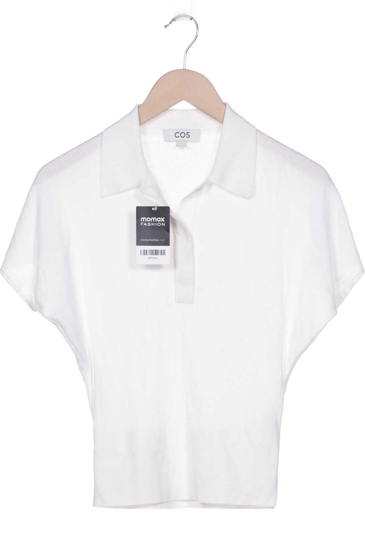 

COS Damen Poloshirt, weiß