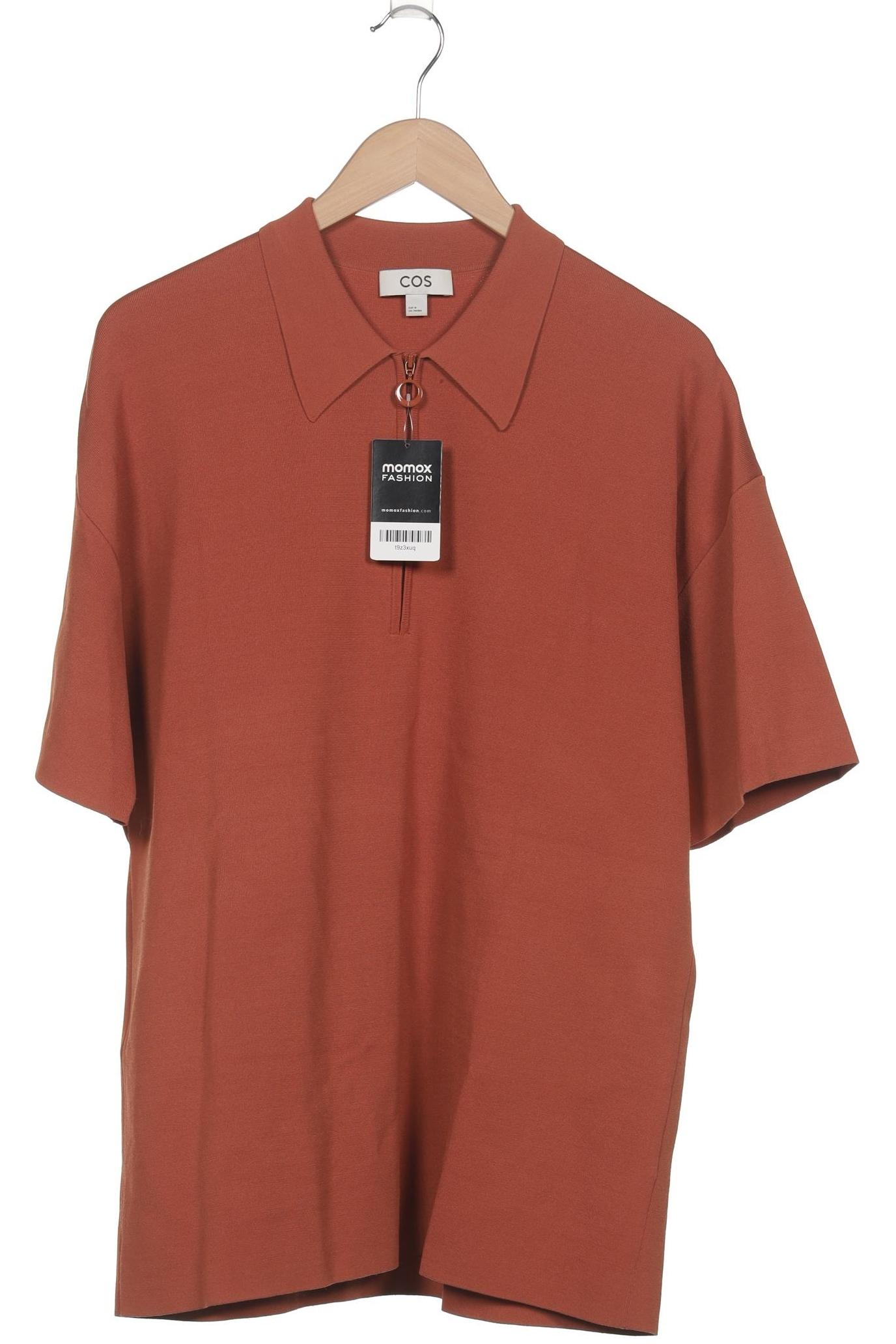 

COS Damen Poloshirt, orange, Gr. 38