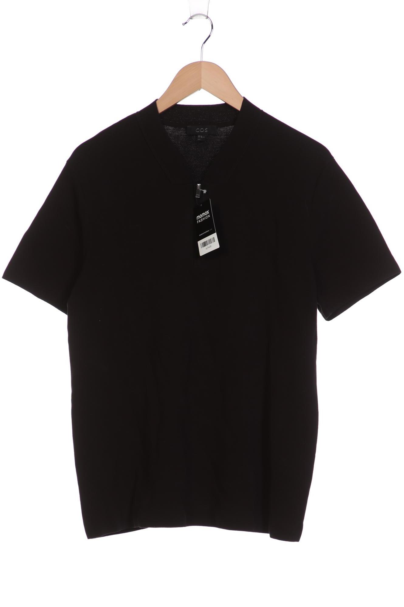 

COS Damen Poloshirt, schwarz, Gr. 44