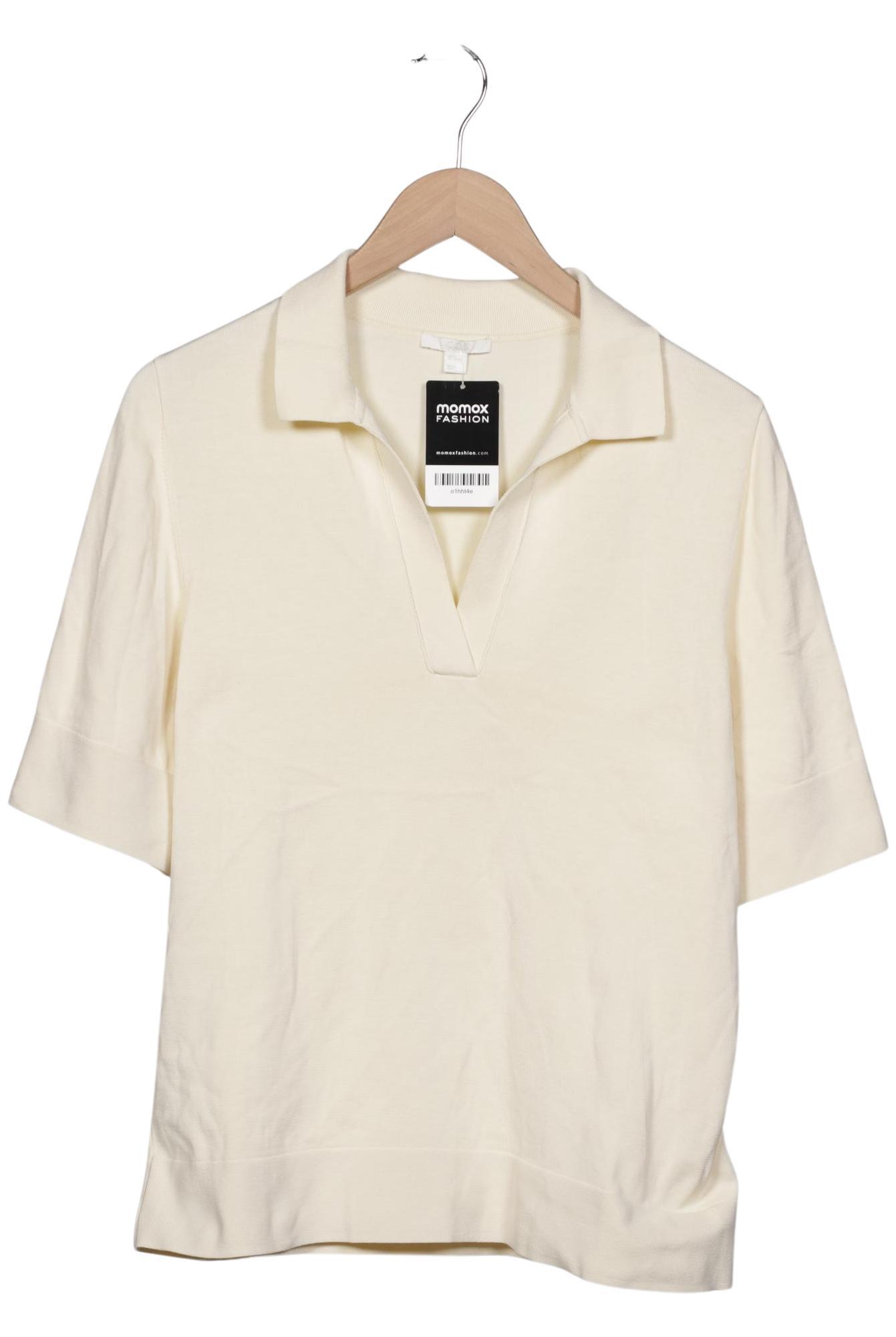 

COS Damen Poloshirt, cremeweiß, Gr. 38